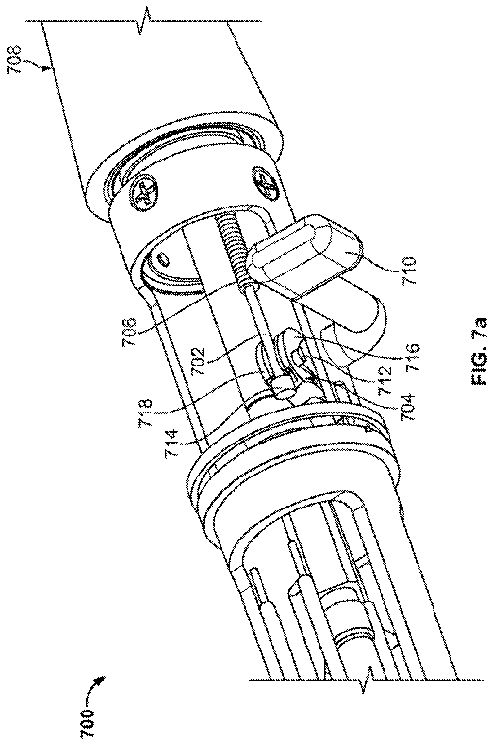 Patent US11771310 Figure 8 – Systems and methods for varying stiffness of an endoscopic insertion tube
