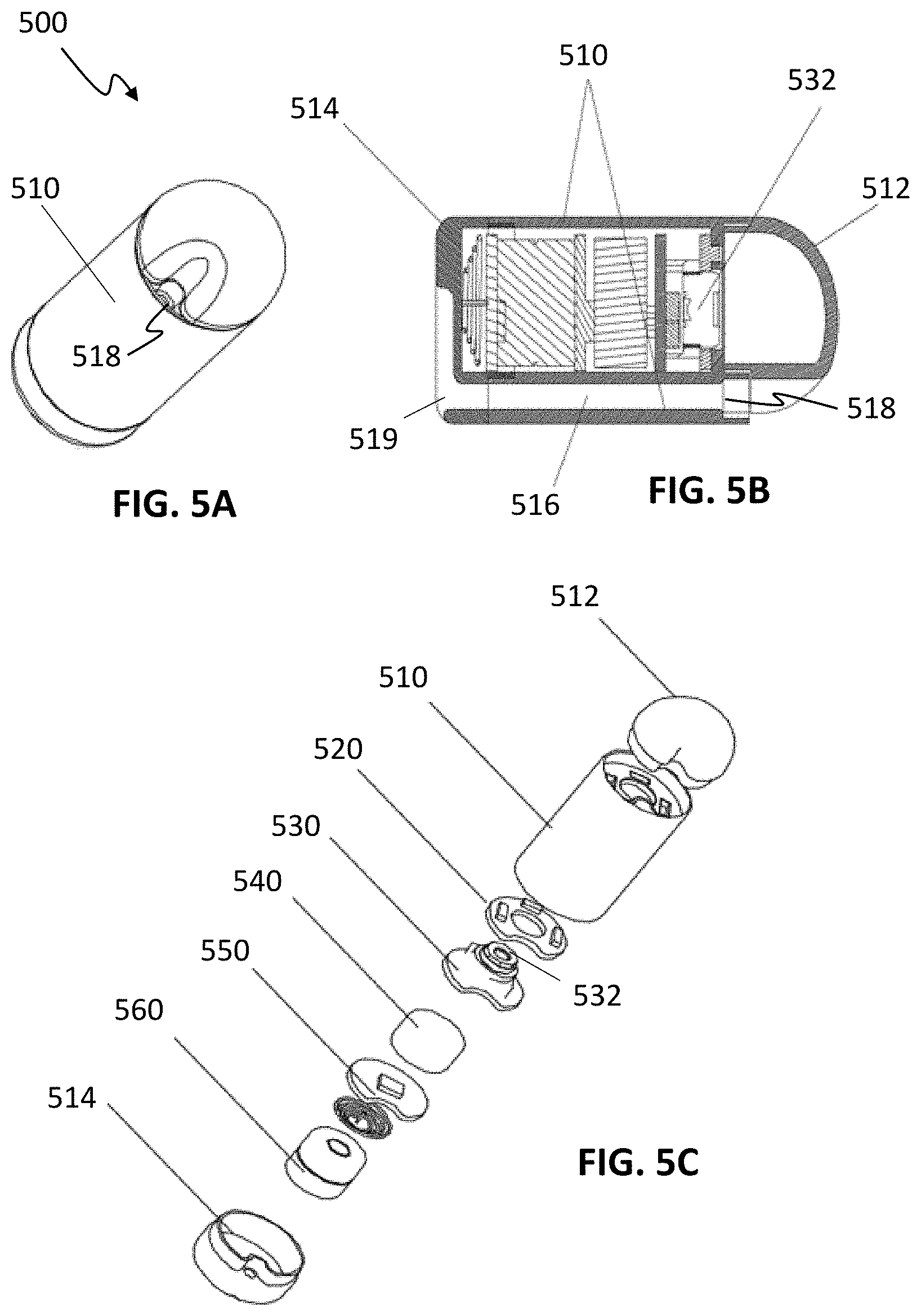 Patent US11771311 Figure 5 – Systems and methods for collecting and screening of pancreatic secretions