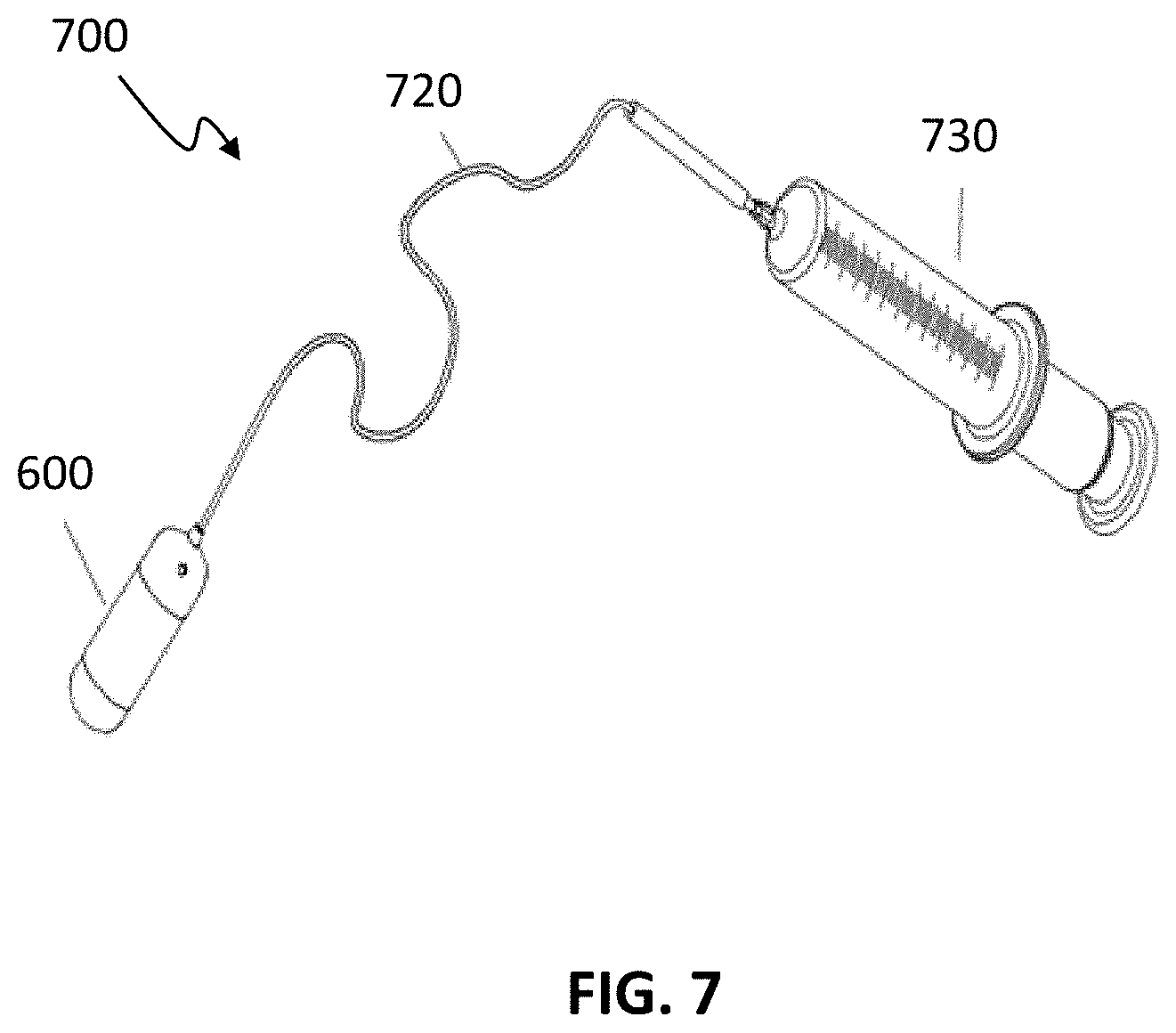 Patent US11771311 Figure 7 – Systems and methods for collecting and screening of pancreatic secretions