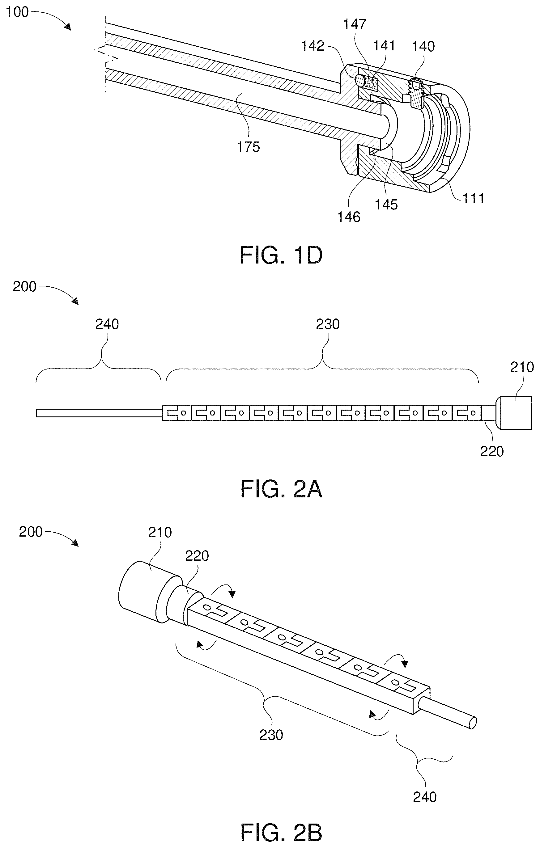 Patent US11771312 Figure 2 – Detachable endoscope shaft