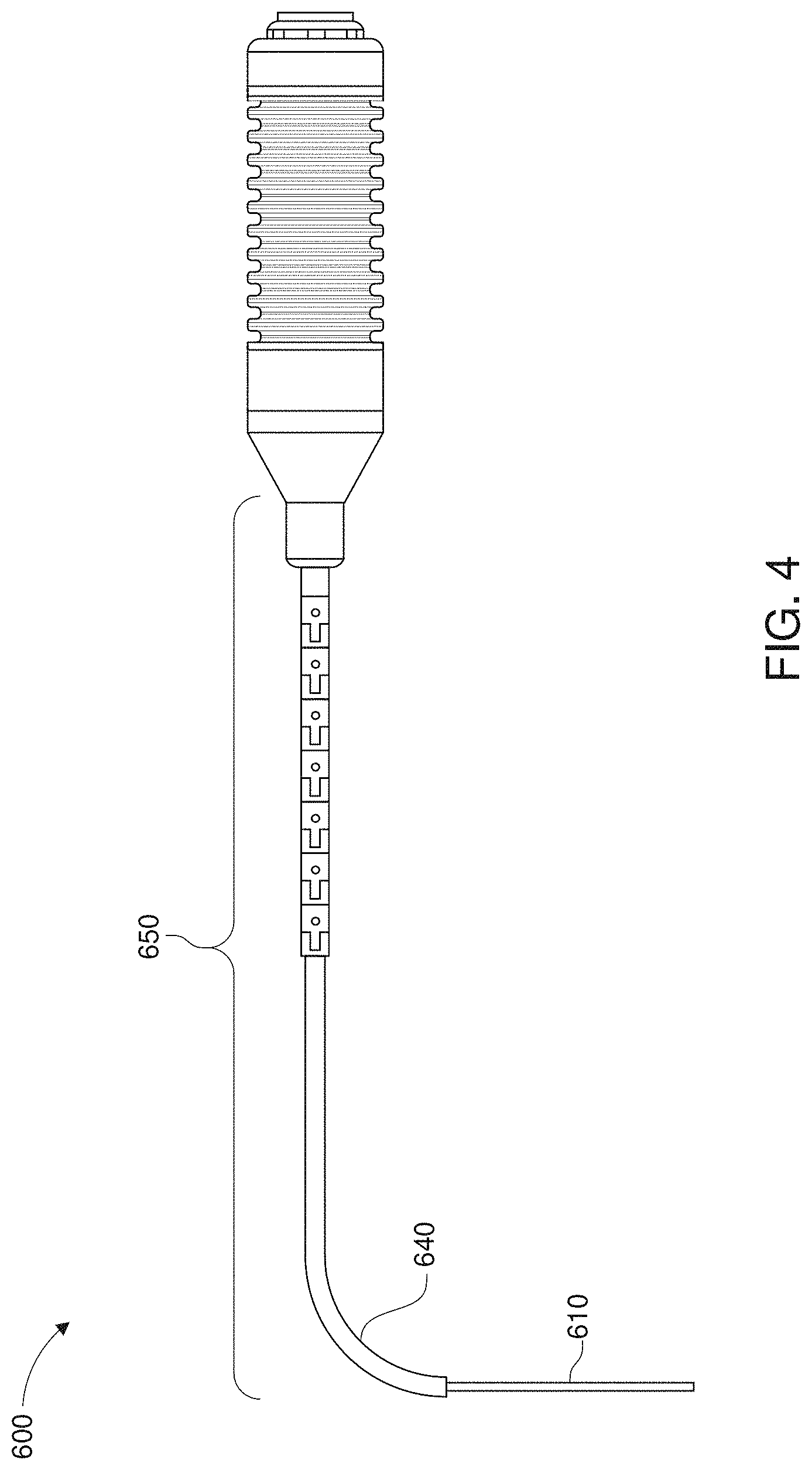 Patent US11771312 Figure 4 – Detachable endoscope shaft