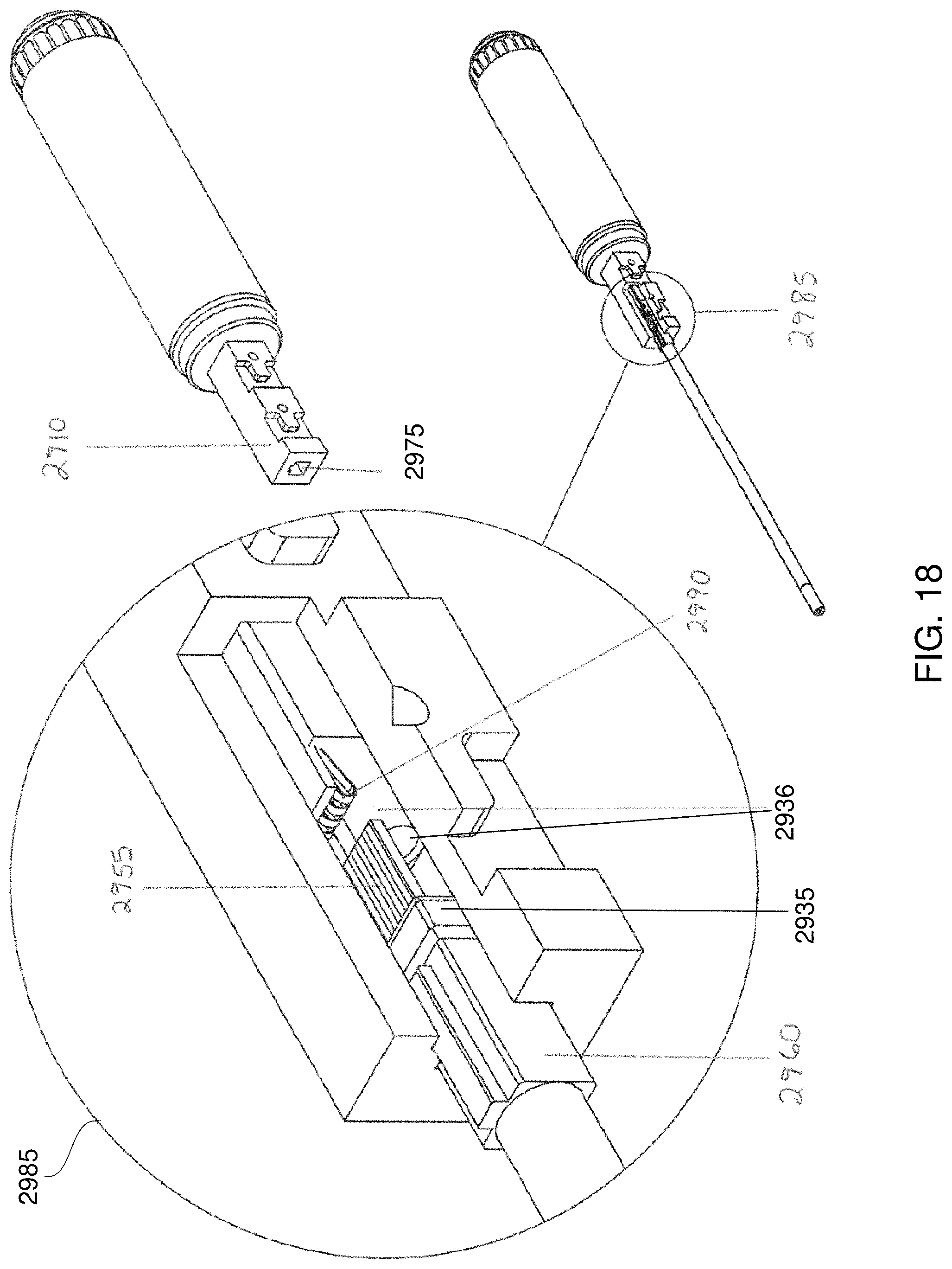 Patent US11771312 Figure 18 – Detachable endoscope shaft