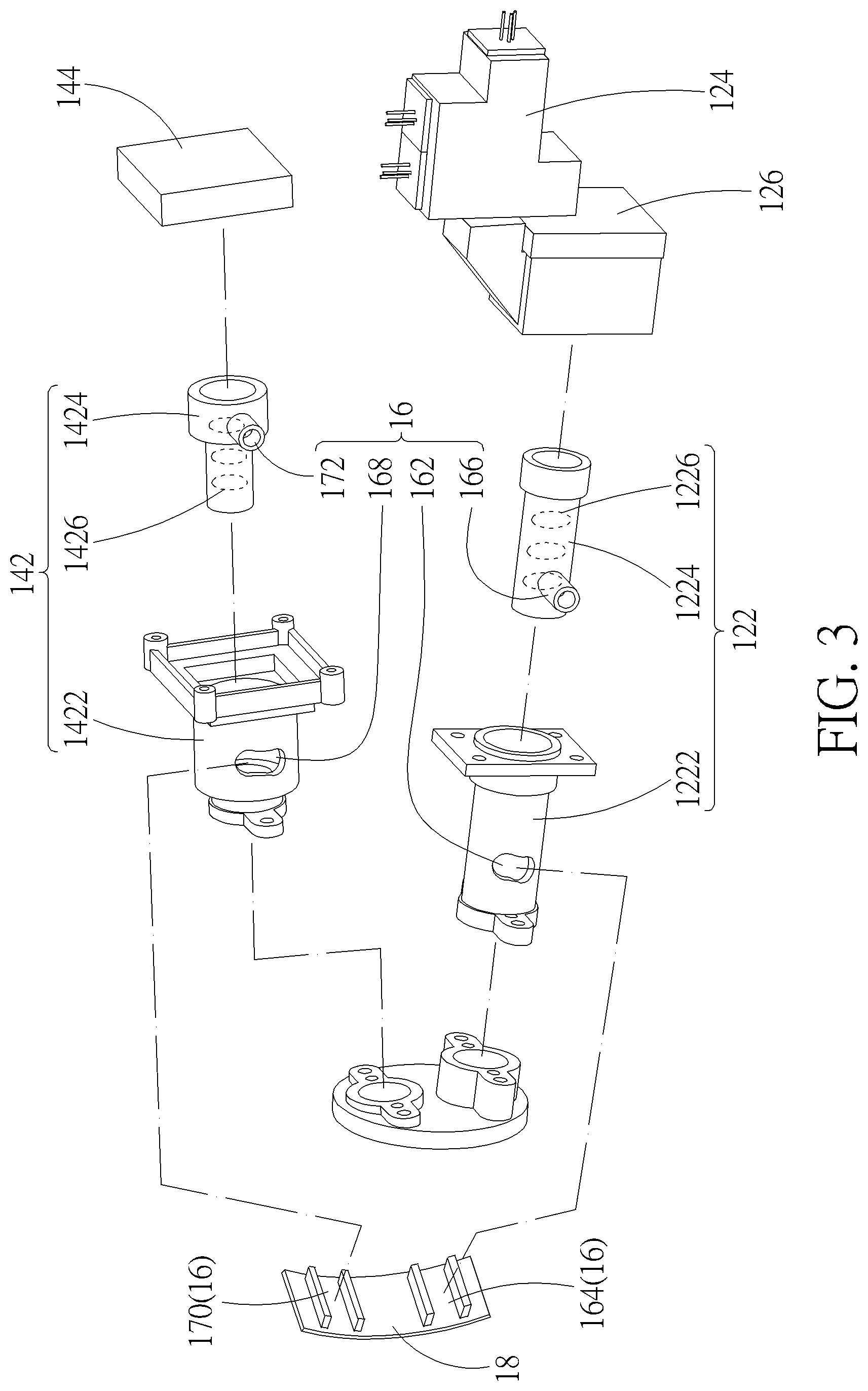 Patent US11771314 Figure 3 – Intraoral scanner