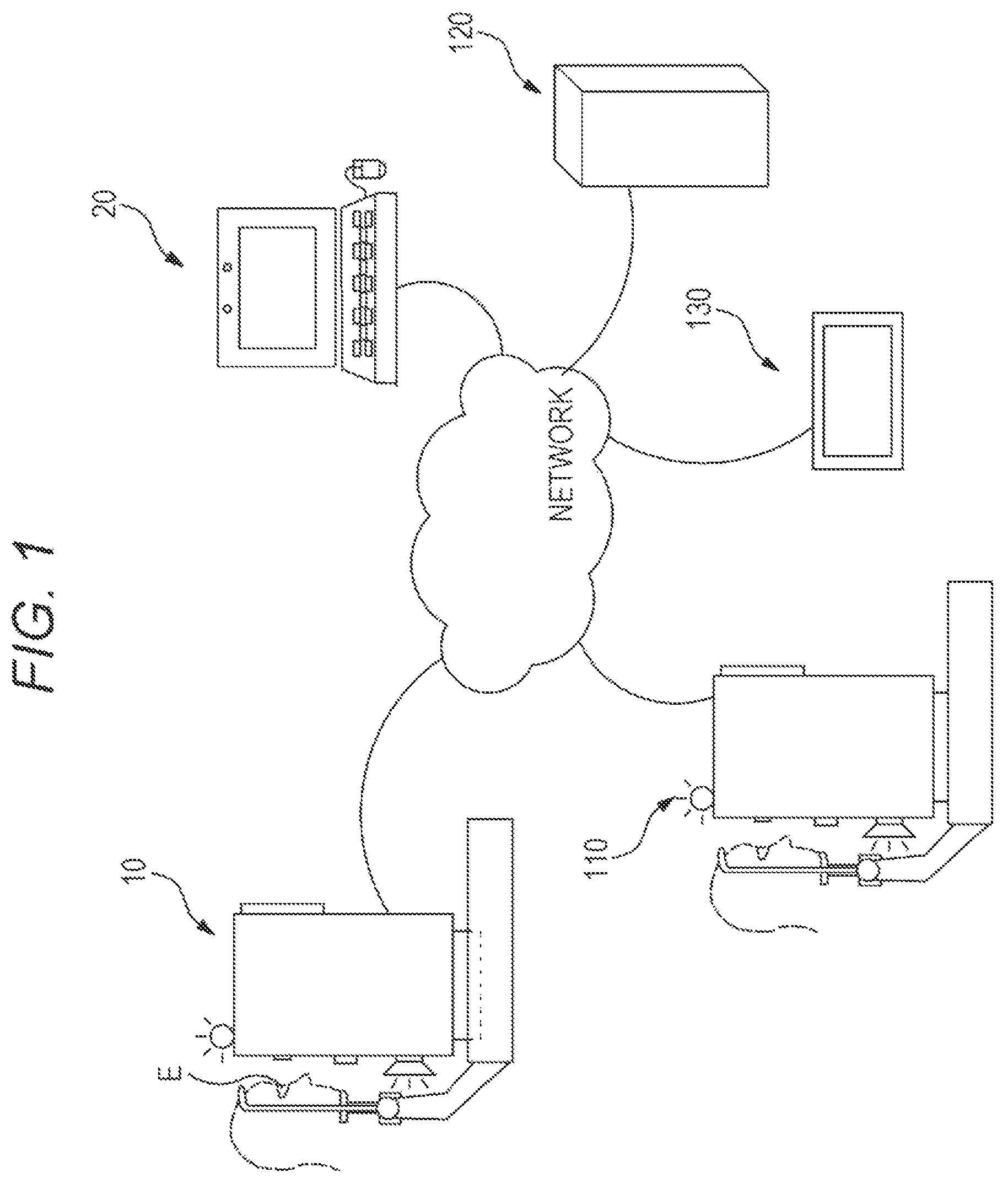 Patent US11771316 Figure 1 – Method for ophthalmic examination and remote examination program