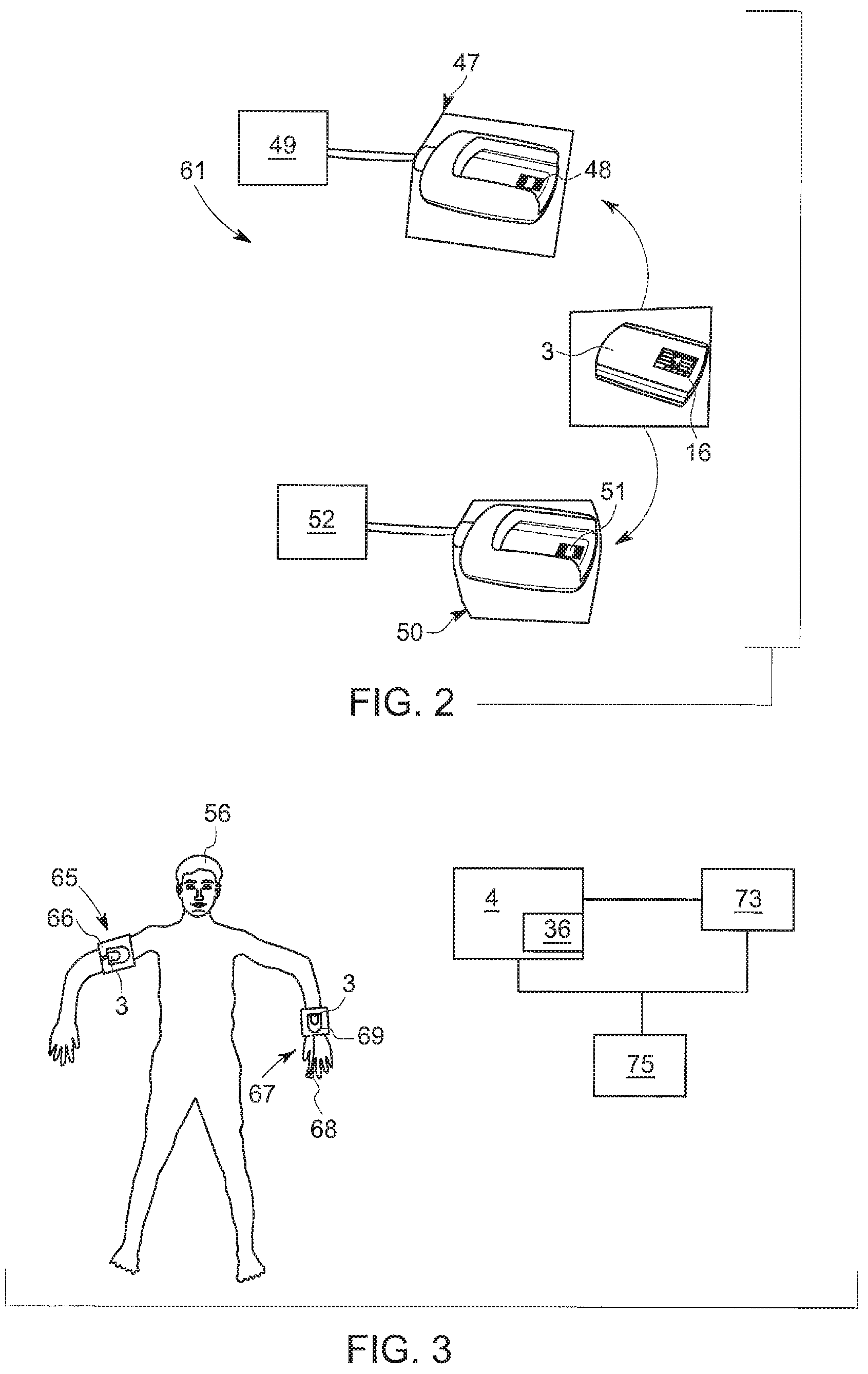 Patent US11771319 Figure 2 – Interface for two-part wearable patient monitoring device