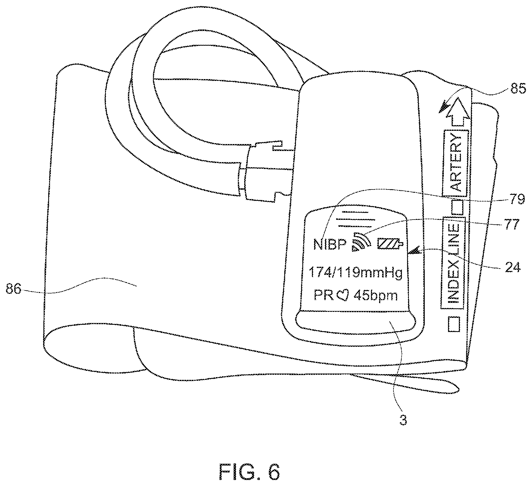 Patent US11771319 Figure 5 – Interface for two-part wearable patient monitoring device