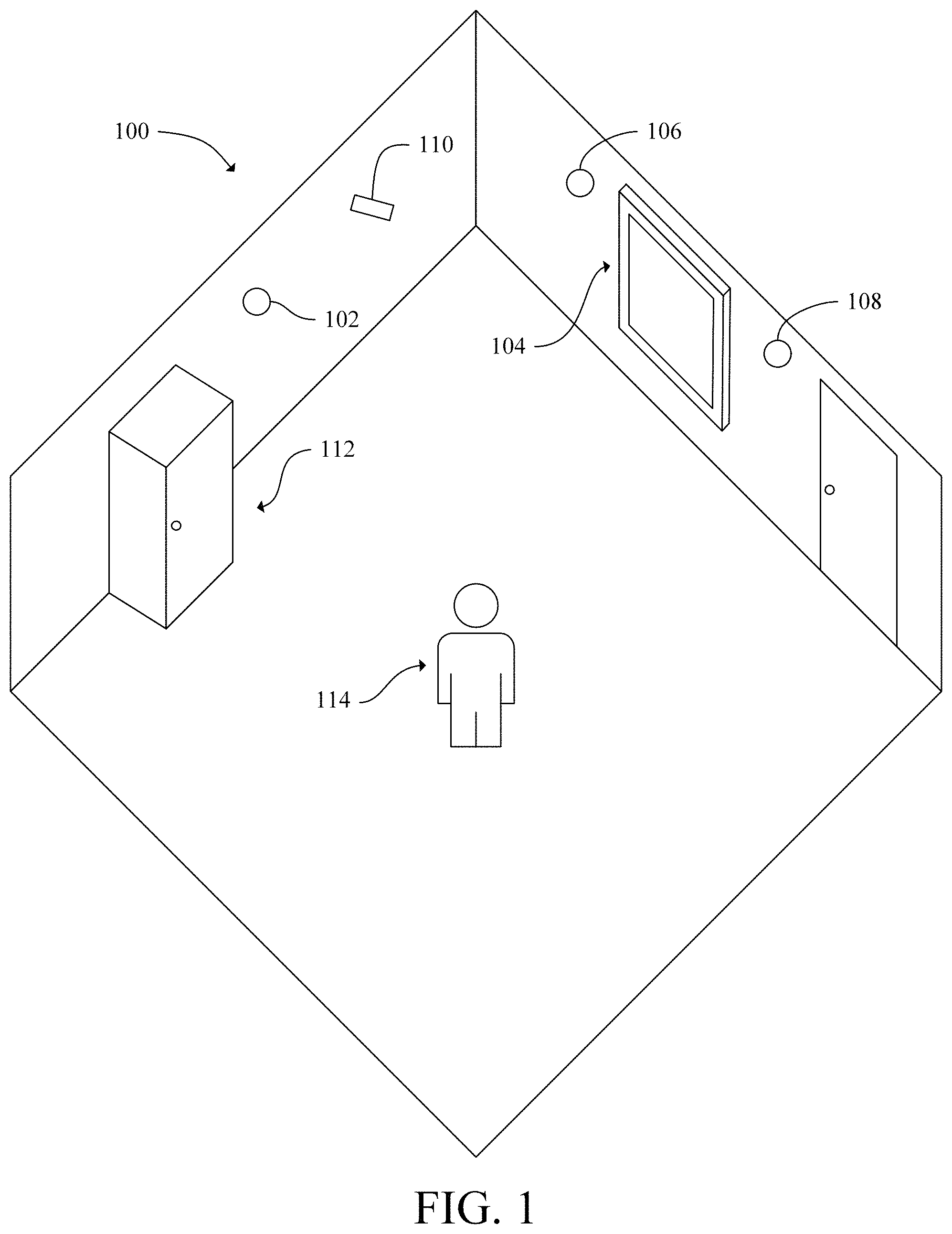 Patent US11771320 Figure 1 – System and method for augmenting patient-technologist communication
