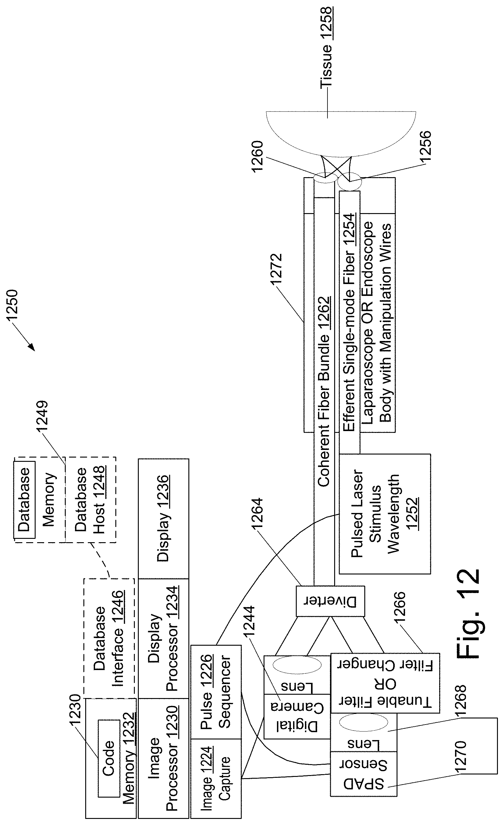 Patent US11771323 Figure 12 – Optical time-of-flight imaging methods and systems for surgical guidance and fluorescence depth estimation in tissue