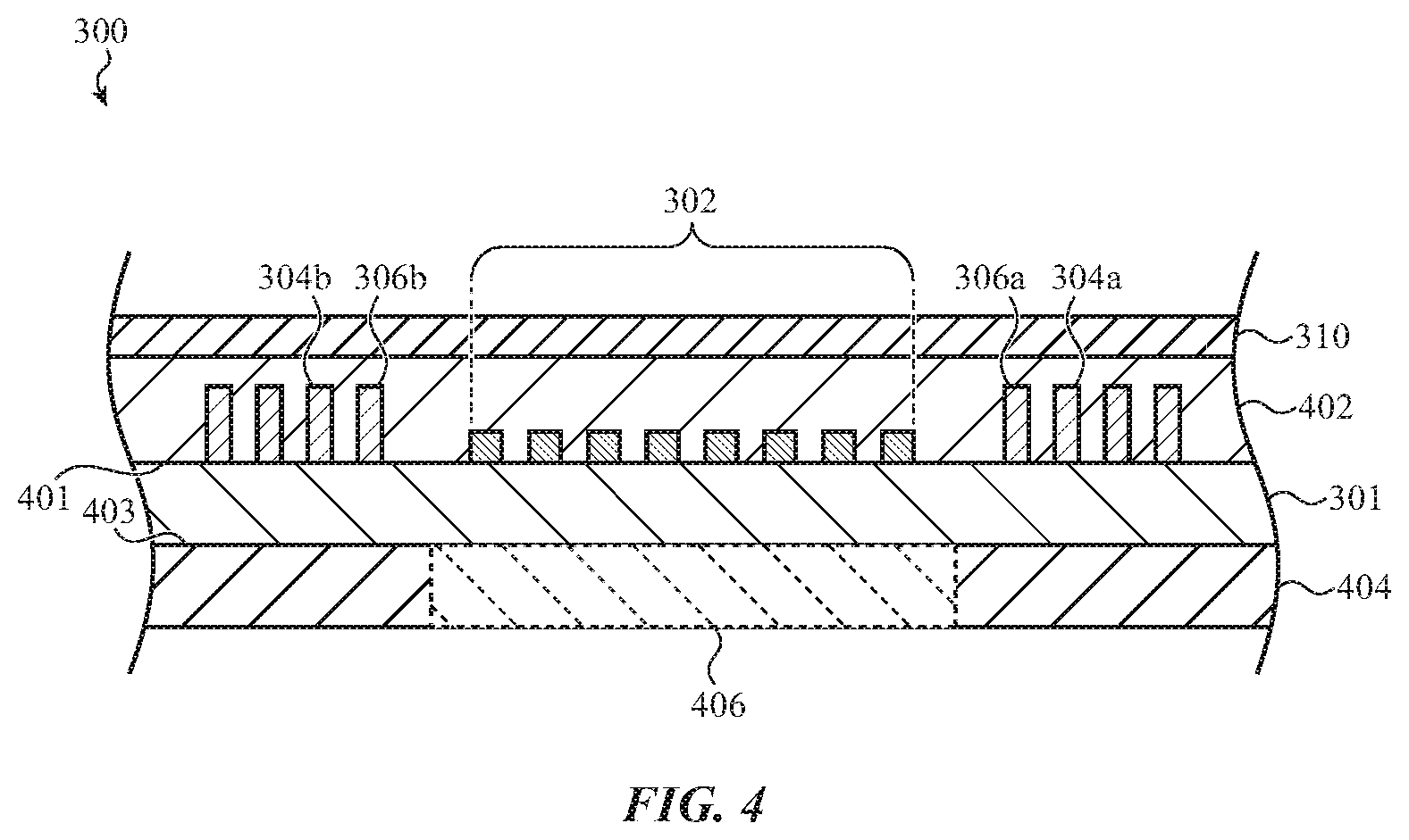 Patent US11771329 Figure 4 – Flexible temperature sensing devices for body temperature sensing