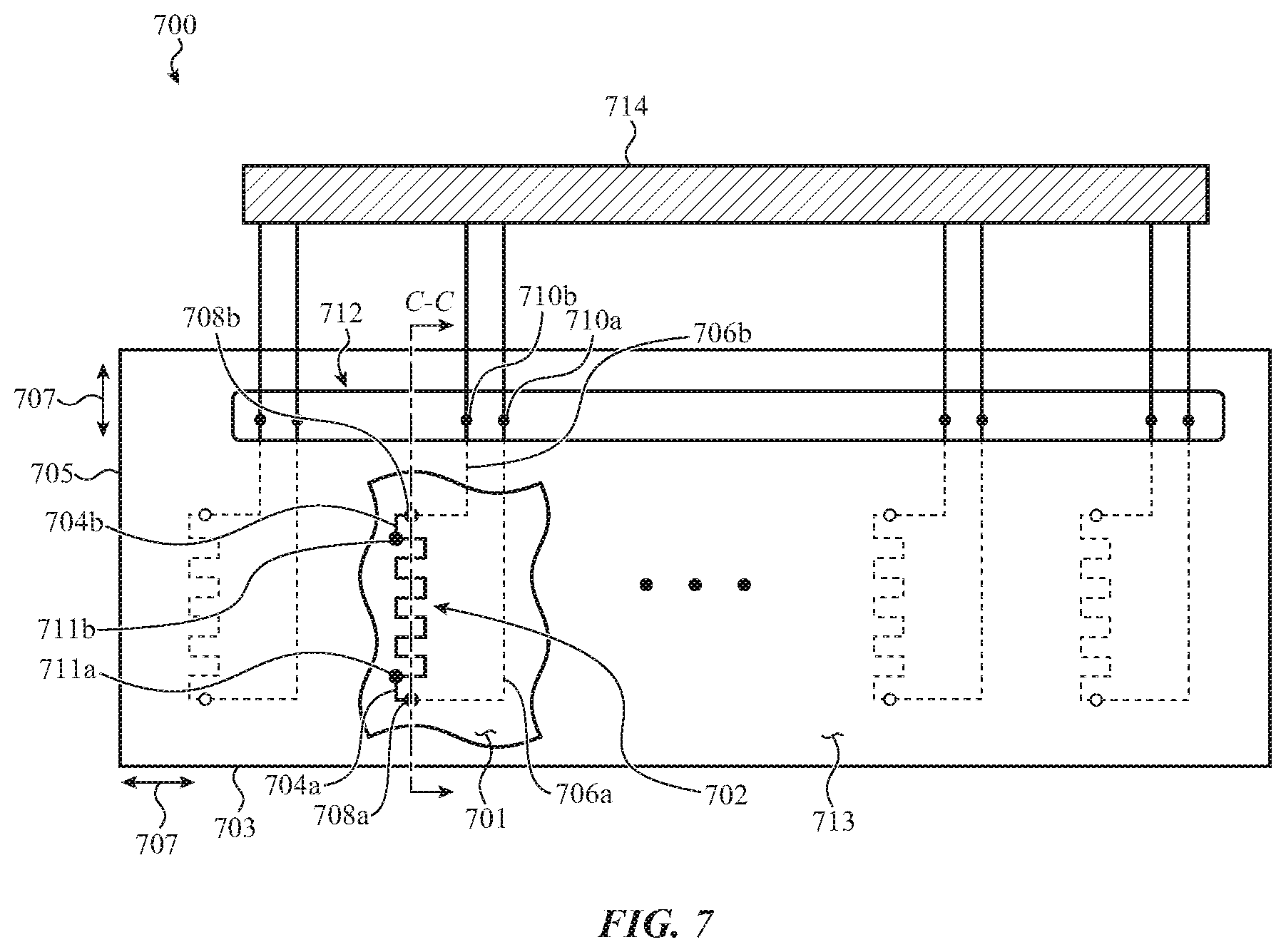 Patent US11771329 Figure 10 – Flexible temperature sensing devices for body temperature sensing