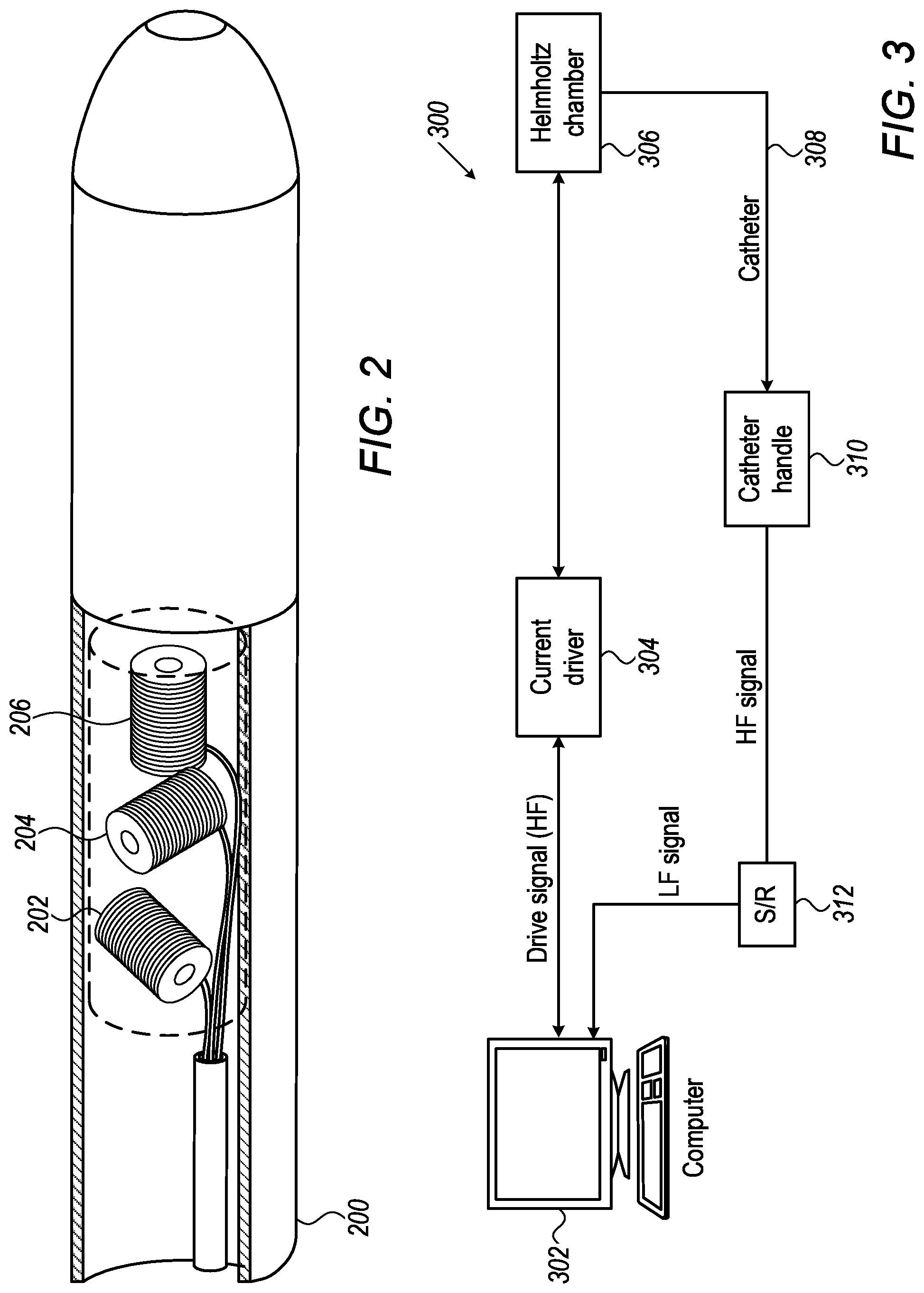 Patent US11771339 Figure 2 – Heterodyne catheter calibration system