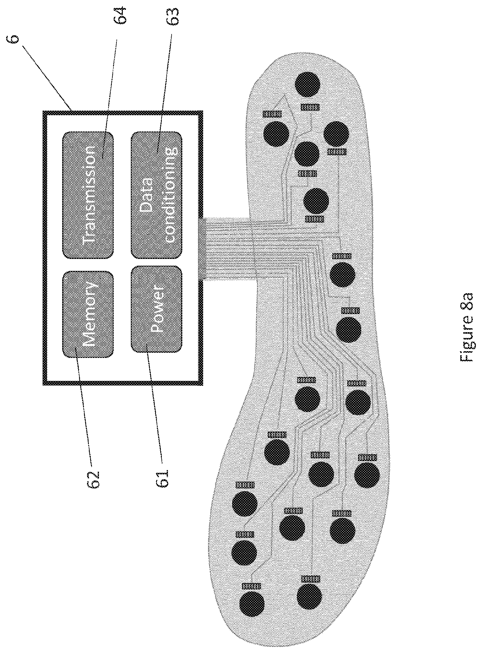 Patent US11771341 Figure 11 – System for determining forces at the feet