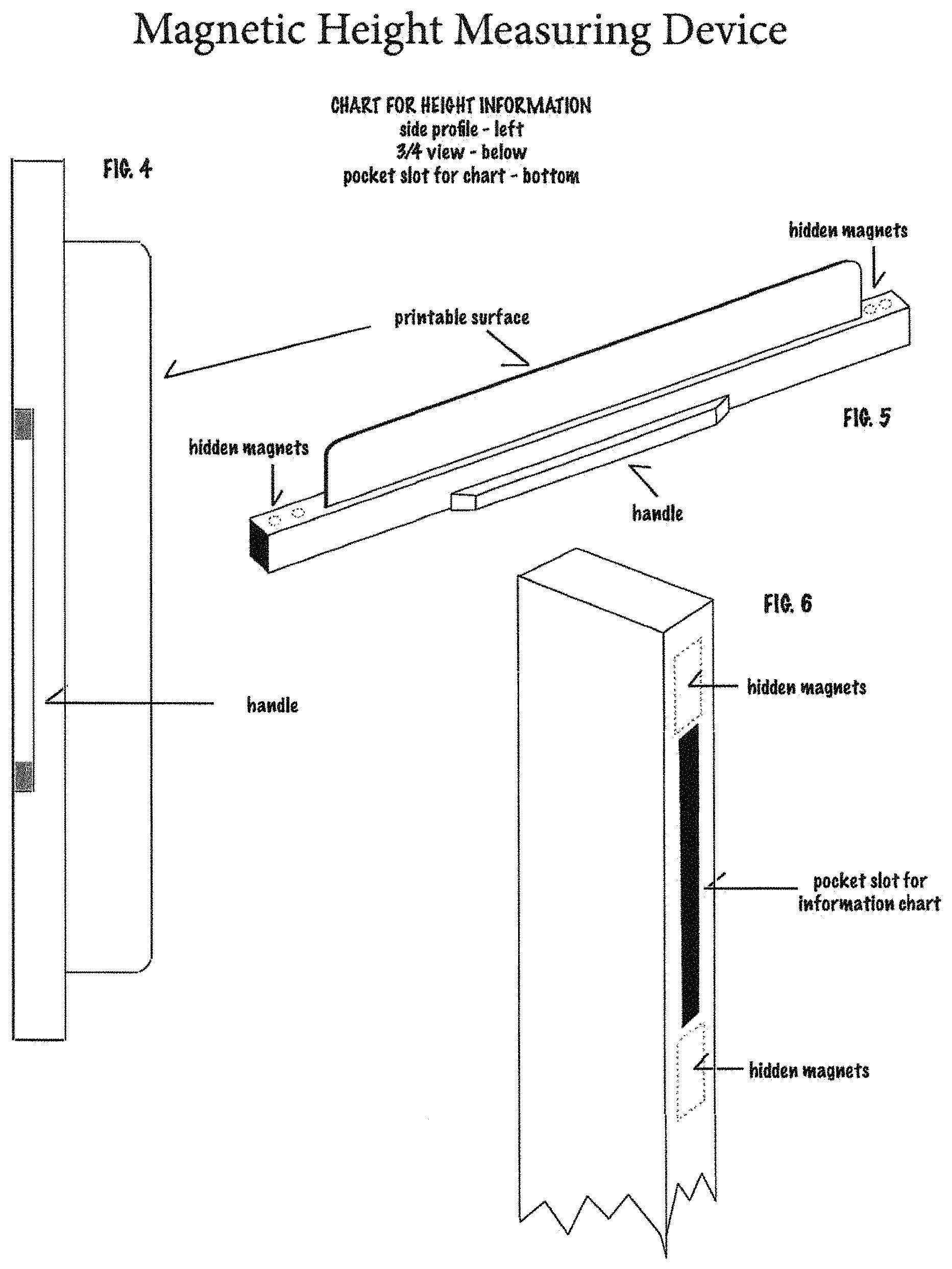 Patent US11771342 Figure 3 – Magnetic height-measuring device