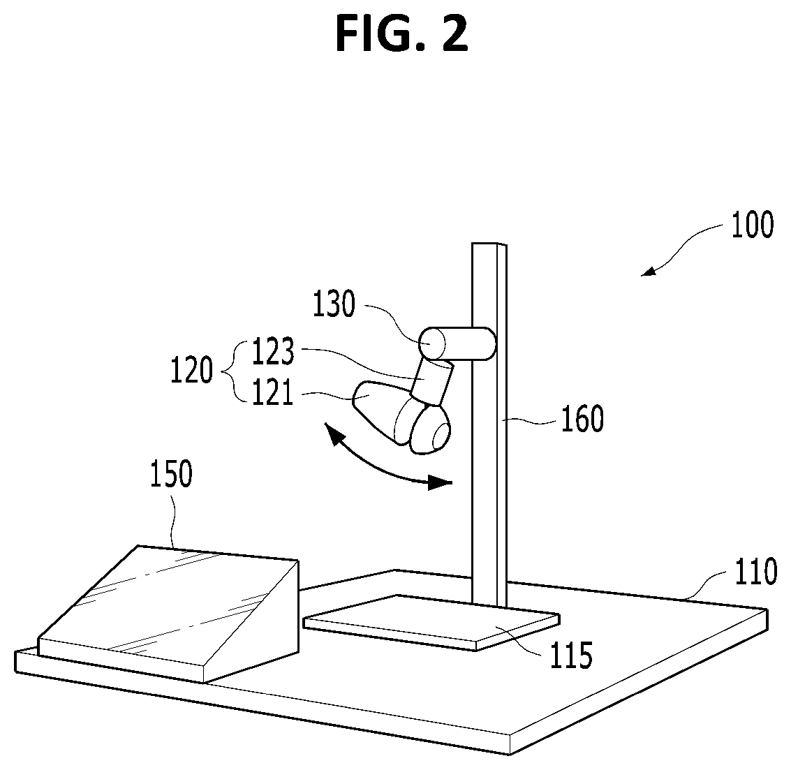 Patent US11771345 Figure 2 – Footprint generator capable of applying constant force and footprint generation method using the same