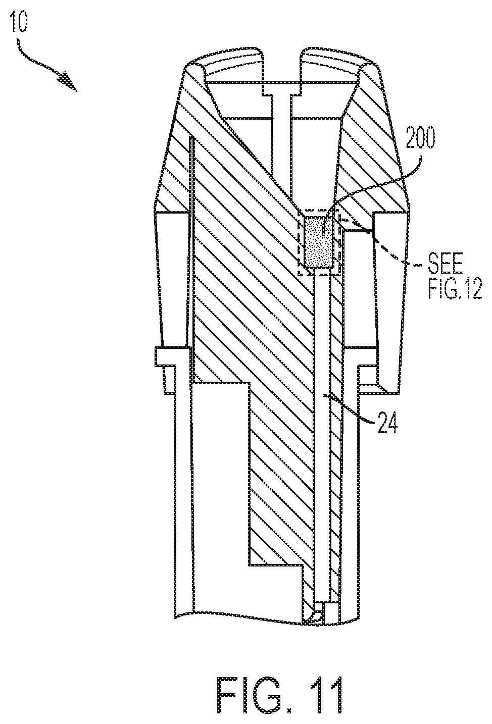 Patent US11771352 Figure 5 – Device for the attached flow of blood