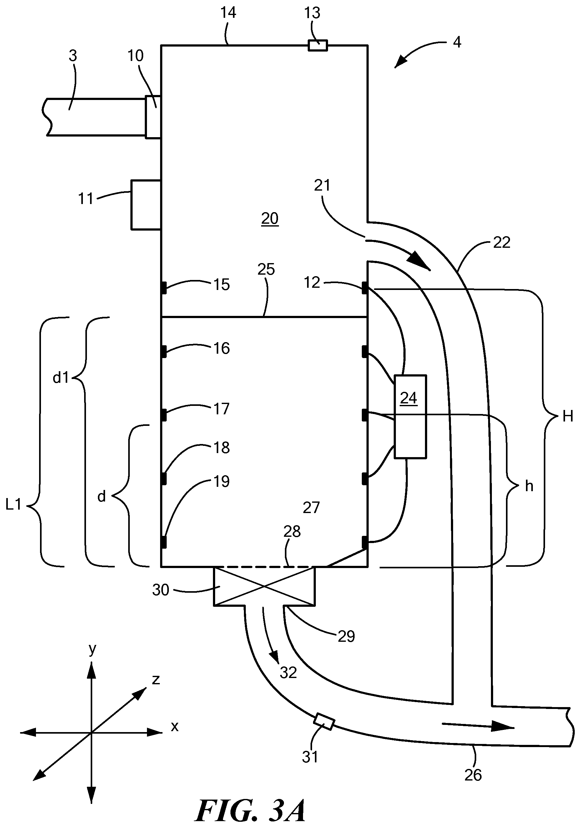Patent US11771354 Figure 3 – Device and method for monitoring irregular liquid flow rates
