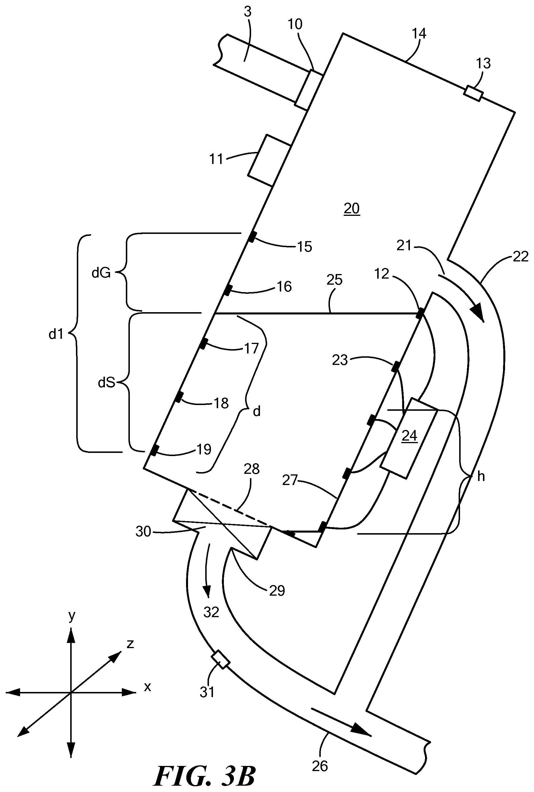Patent US11771354 Figure 4 – Device and method for monitoring irregular liquid flow rates
