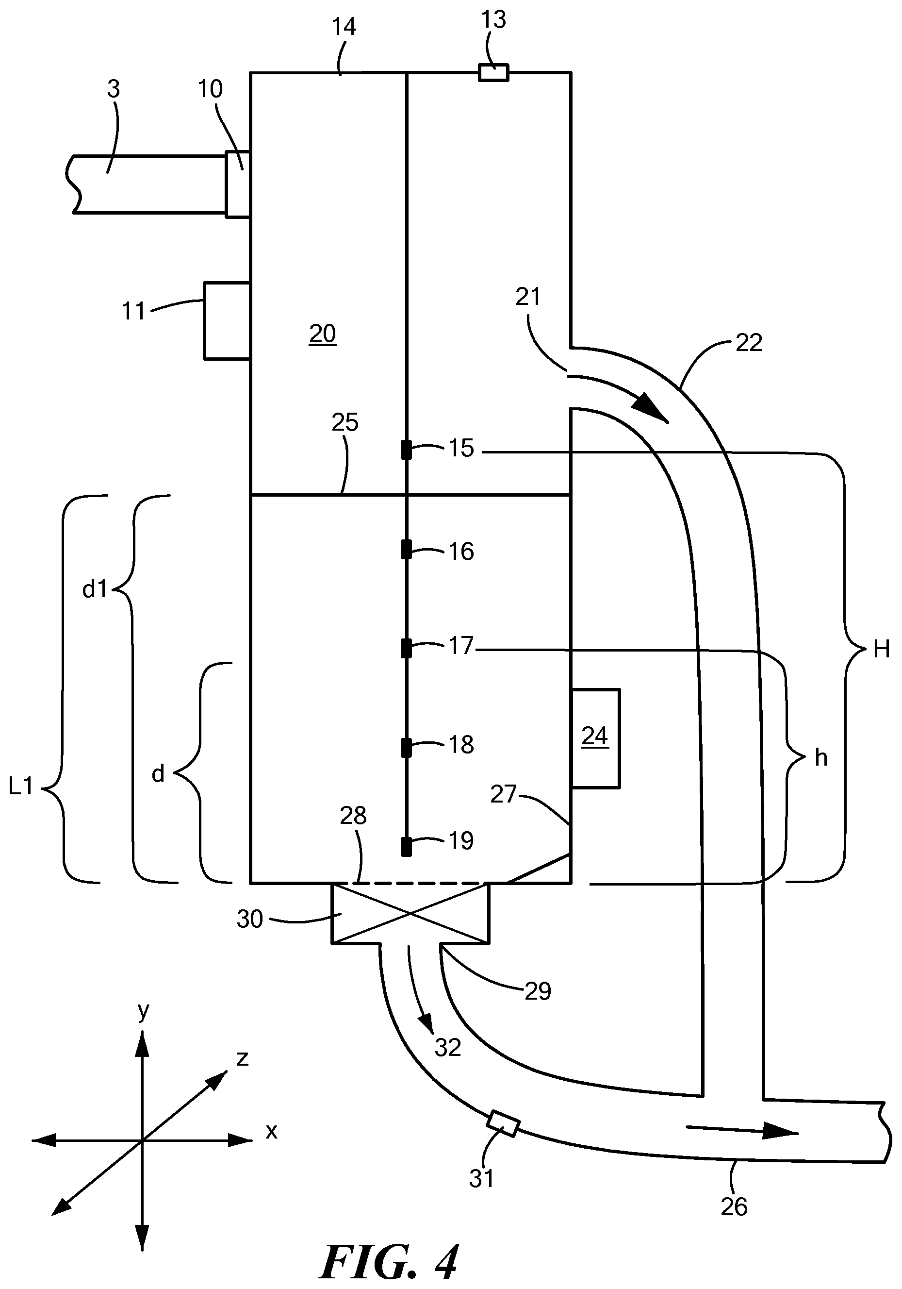 Patent US11771354 Figure 6 – Device and method for monitoring irregular liquid flow rates