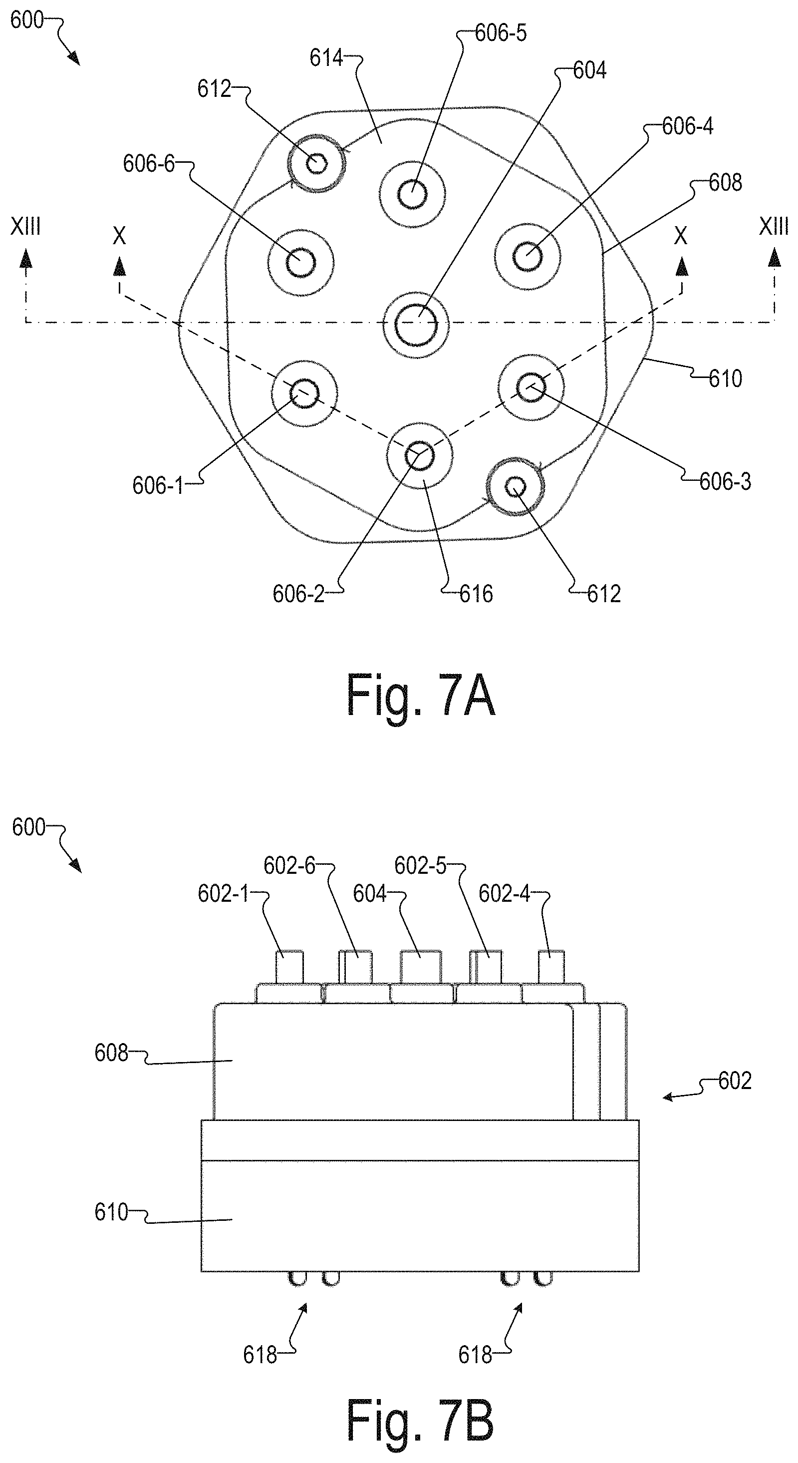 Patent US11771362 Figure 7 – Integrated detector assemblies for a wearable module of an optical measurement system