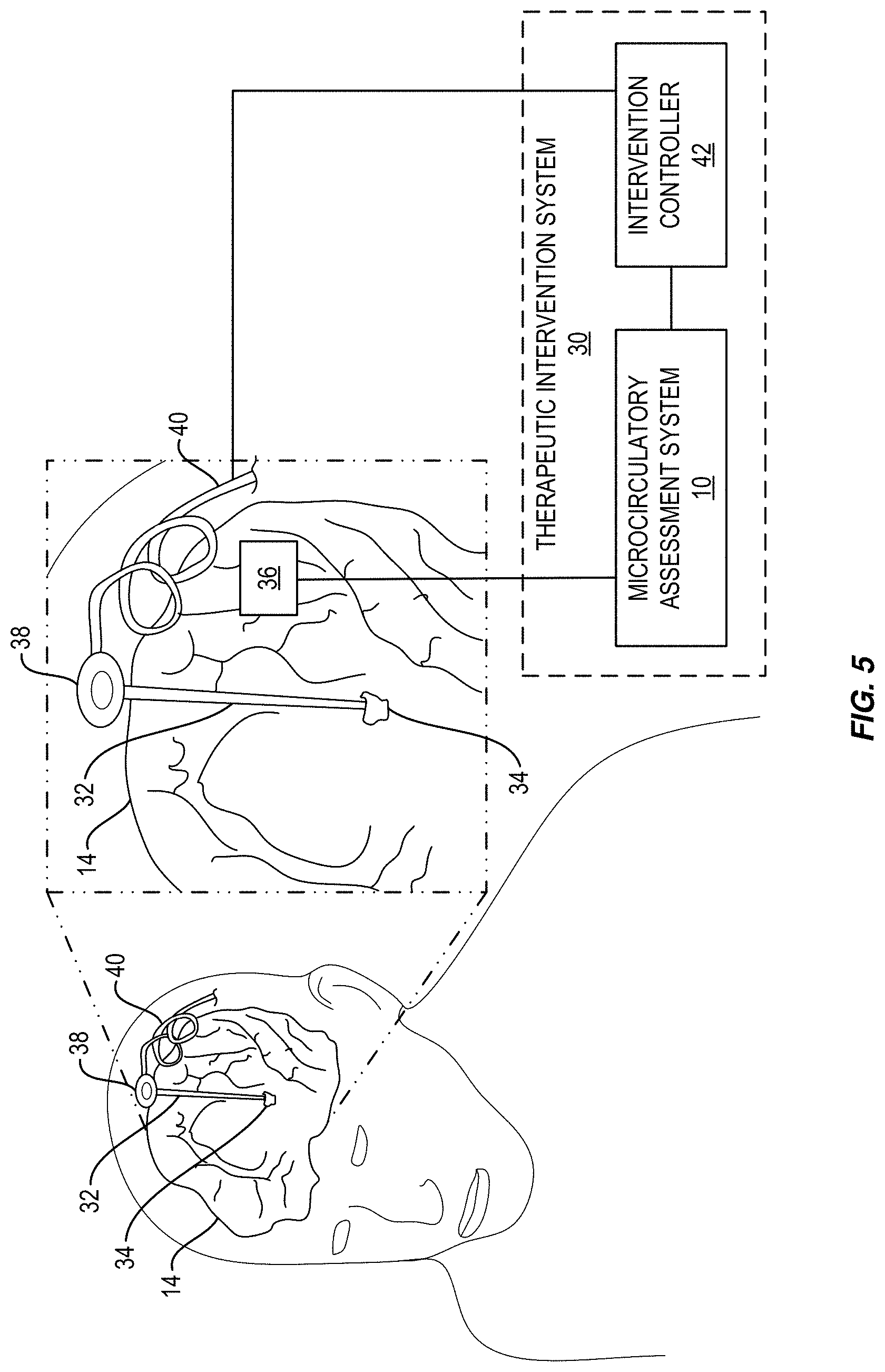 Patent US11771368 Figure 5 – Rapid assessment of microcirculation in patients to realize closed-loop systems