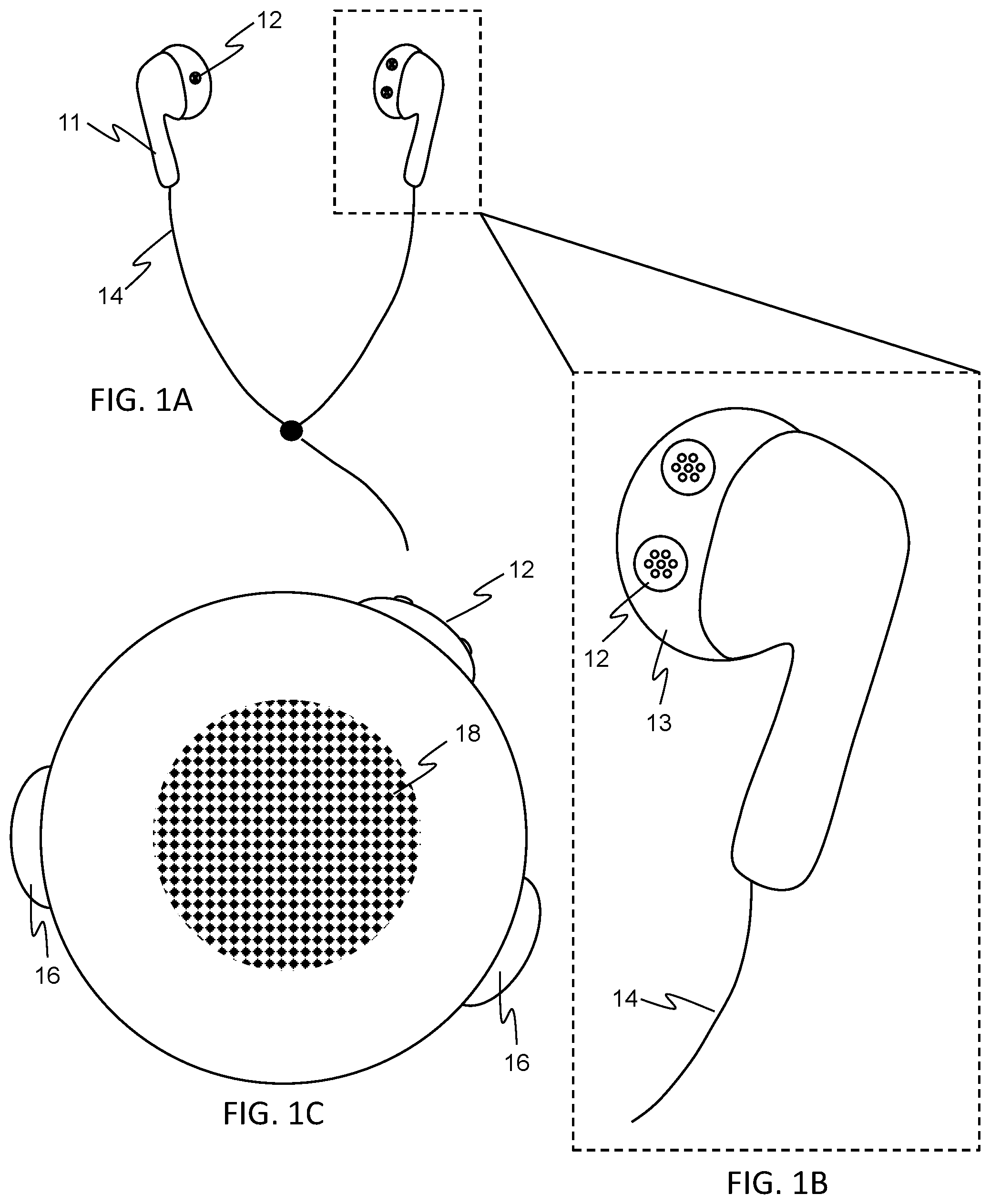 Patent US11771371 — Head-mounted physiological signal monitoring system, devices and methods — Figure 1