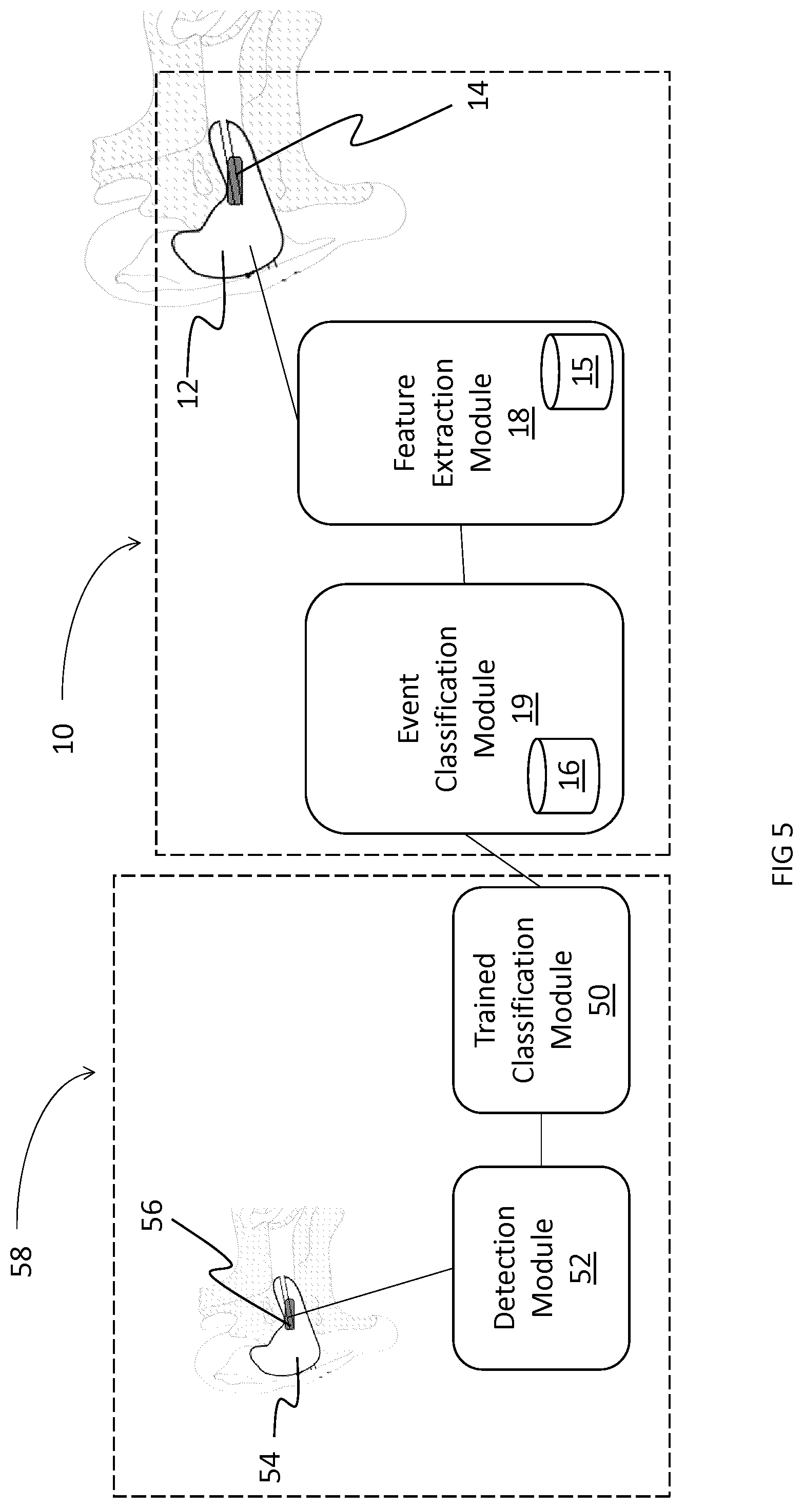 Patent US11771372 Figure 5 – In-ear nonverbal audio events classification system and method