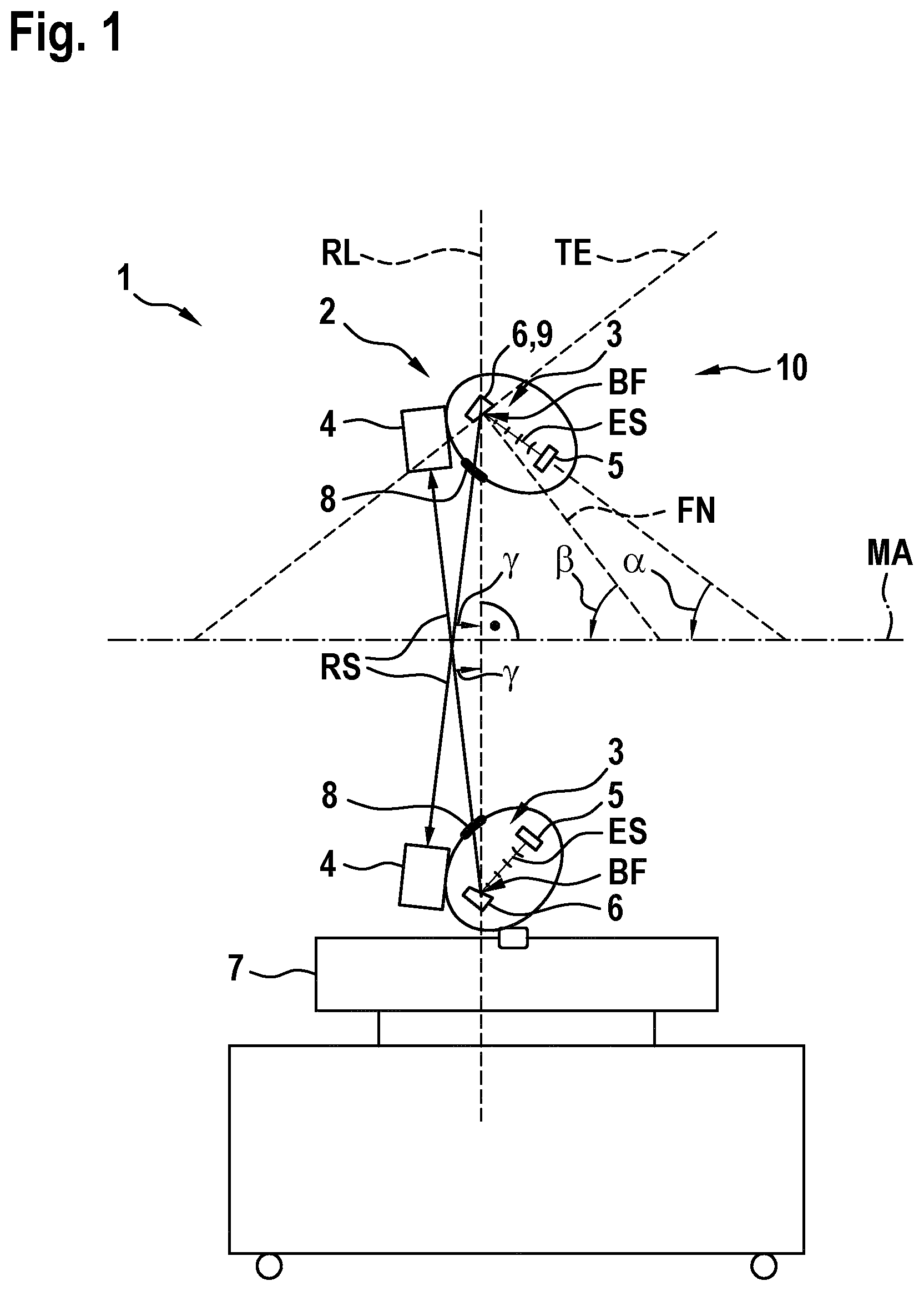 Patent US11771382 — Computer tomograph — Figure 1