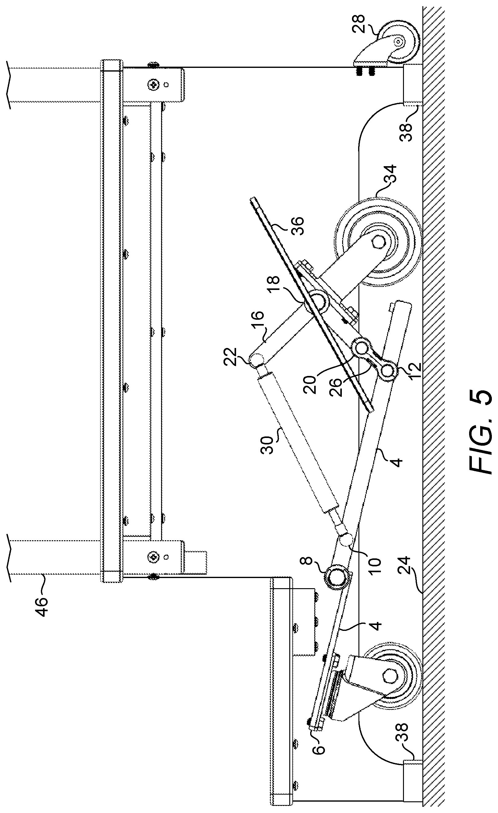 Patent US11771383 Figure 5 – Linkage system