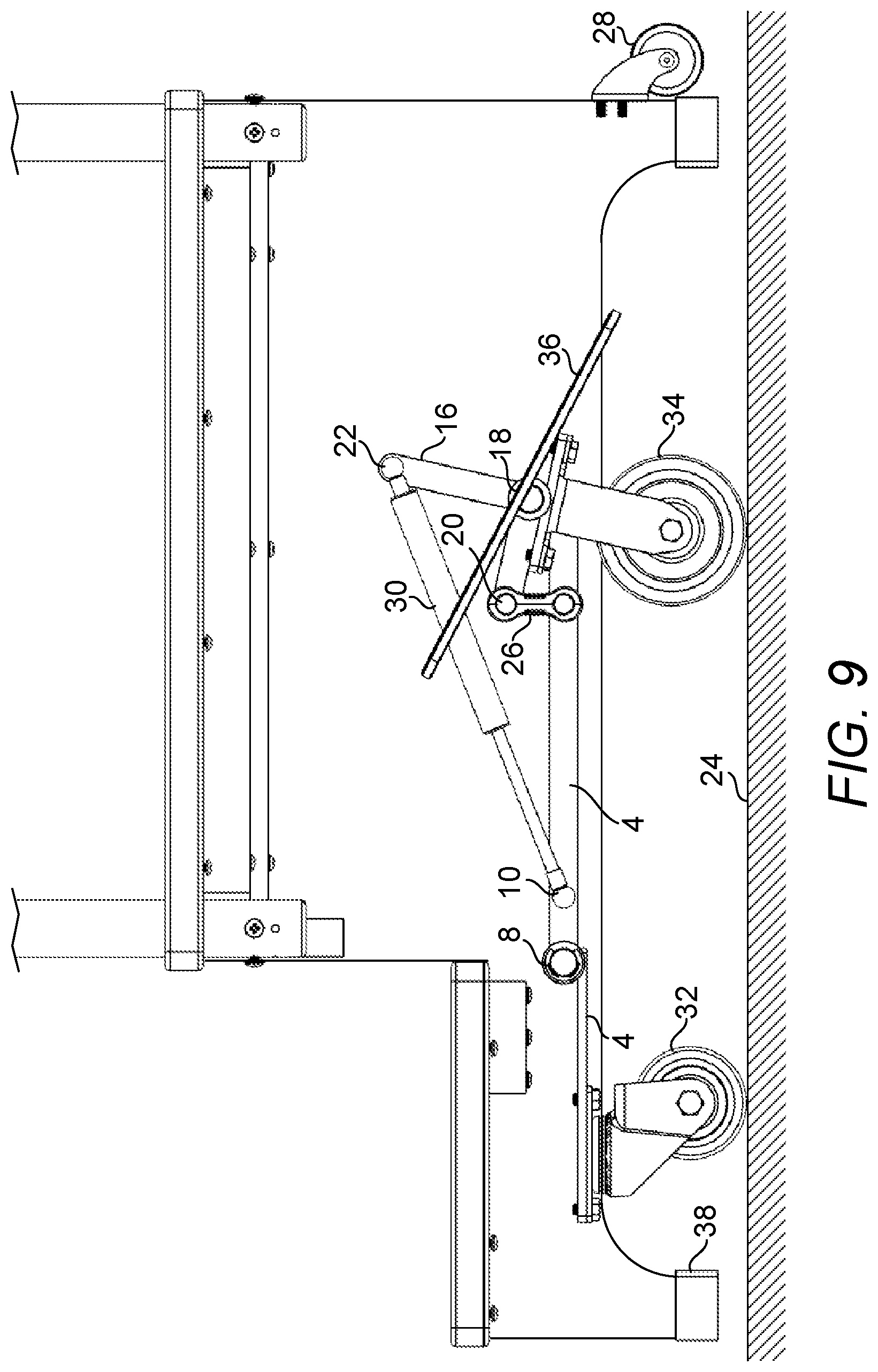 Patent US11771383 Figure 9 – Linkage system