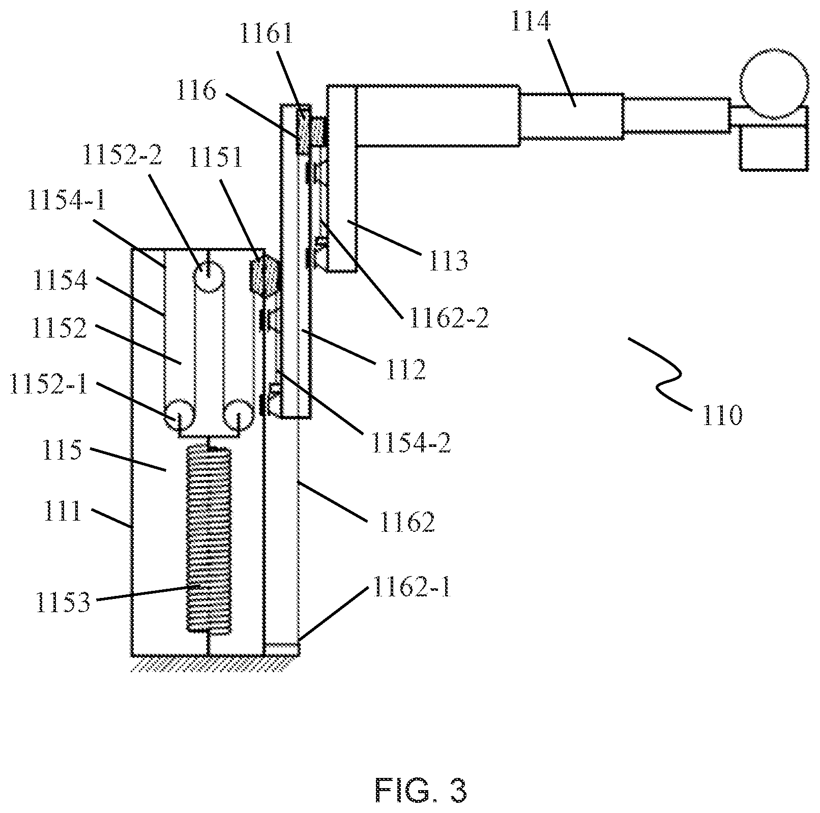 Patent US11771386 Figure 3 – Lifting apparatus and a radiation system including the same