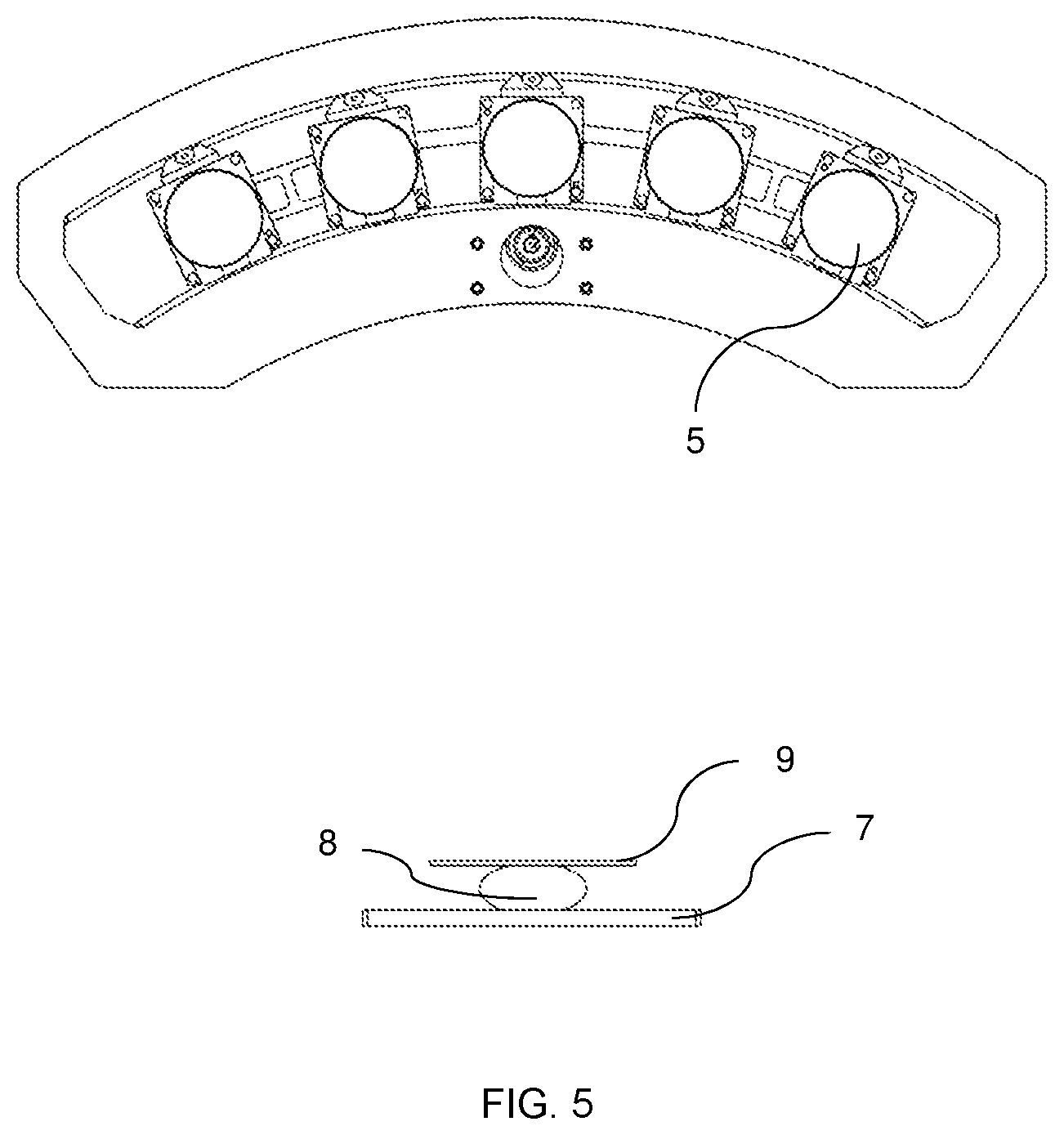 Patent US11771387 Figure 5 – Fast 3D radiography using multiple pulsed X-ray sources in motion