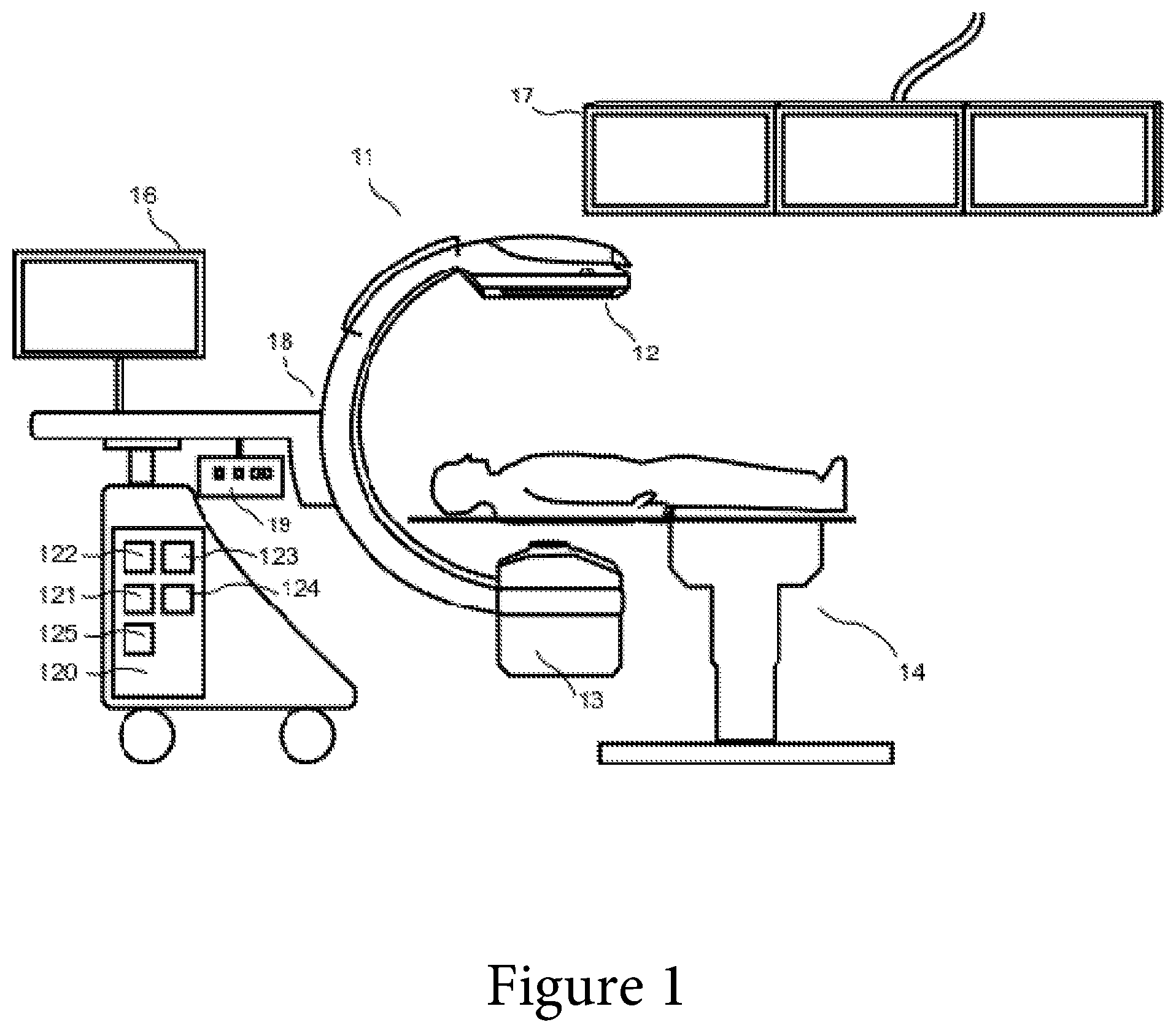 Patent US11771390 Figure 1 – Method and device for determining the contour of anatomical structures in a digital X-ray-based fluoroscopic image
