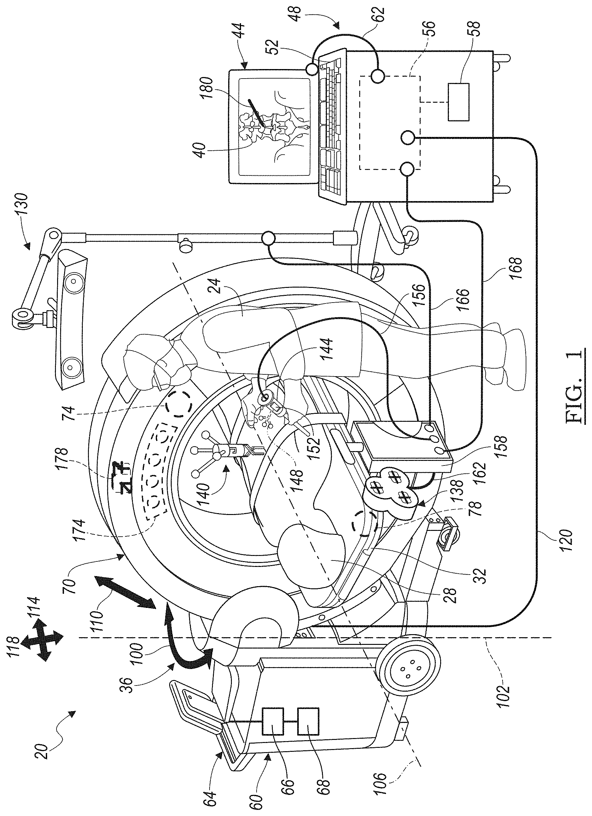 Patent US11771391 Figure 1 – System and method for imaging a subject