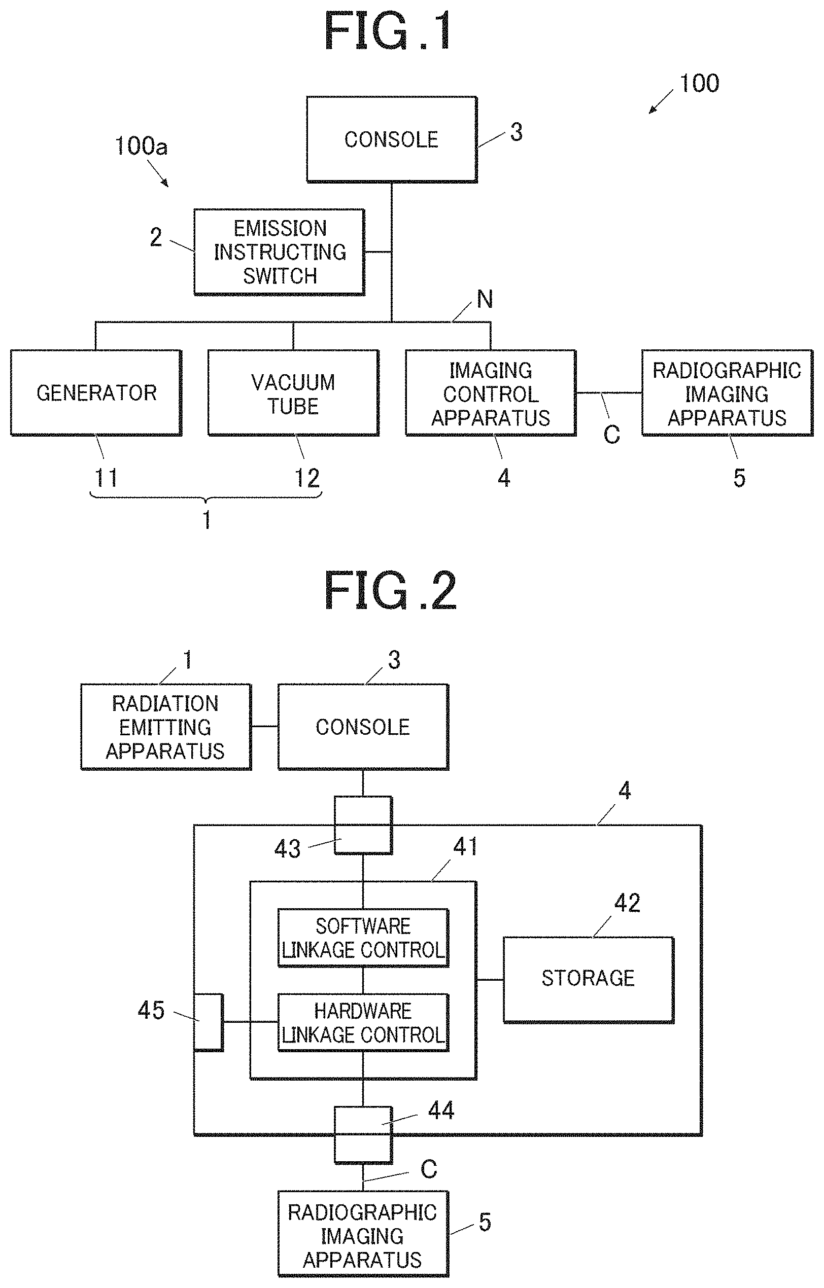 Patent US11771393 Figure 1 – Imaging control apparatus and radiographic imaging system