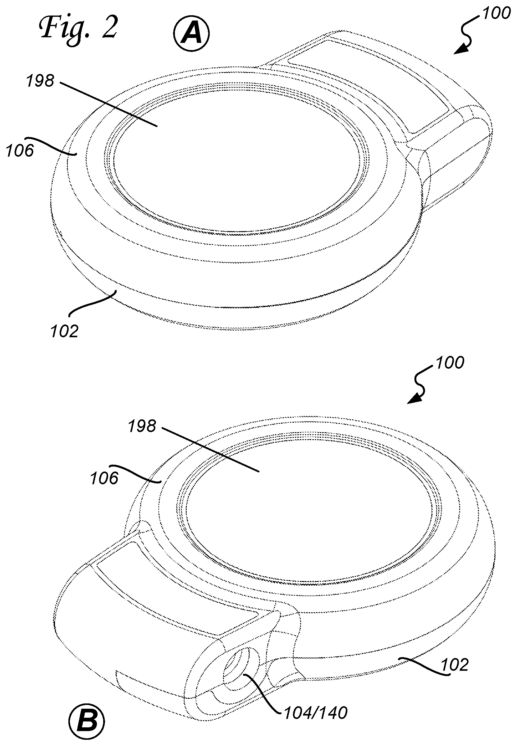 Patent US11771398 Figure 2 – Fetal heart rate transducer