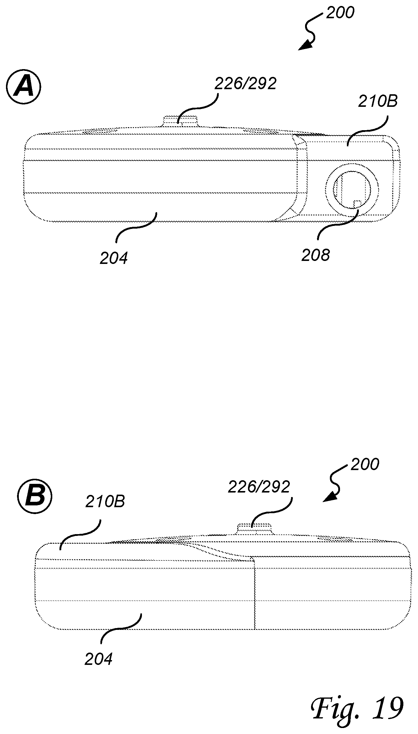 Patent US11771398 Figure 19 – Fetal heart rate transducer