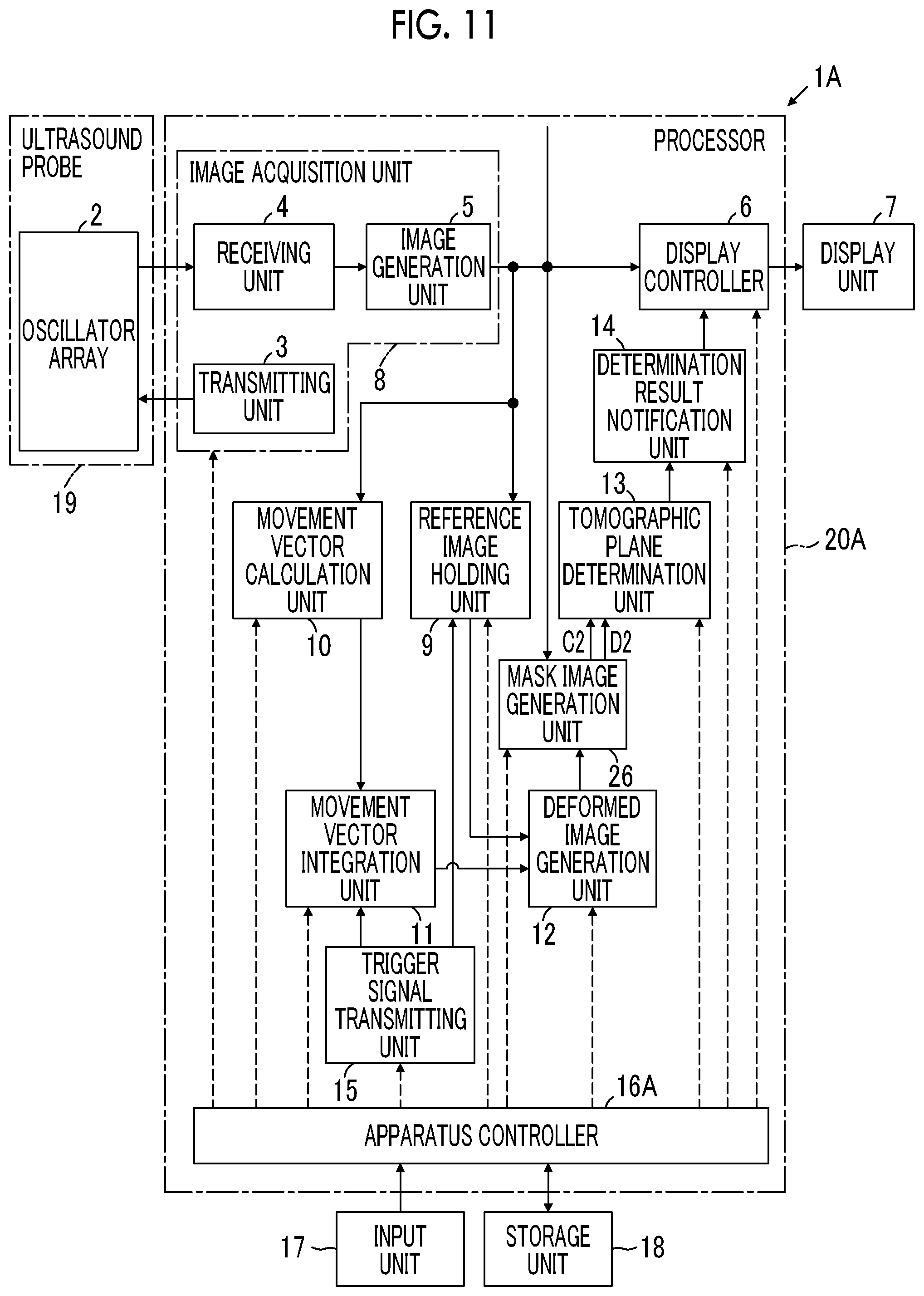 Patent US11771400 Figure 6 – Ultrasound diagnostic apparatus and method of controlling ultrasound diagnostic apparatus