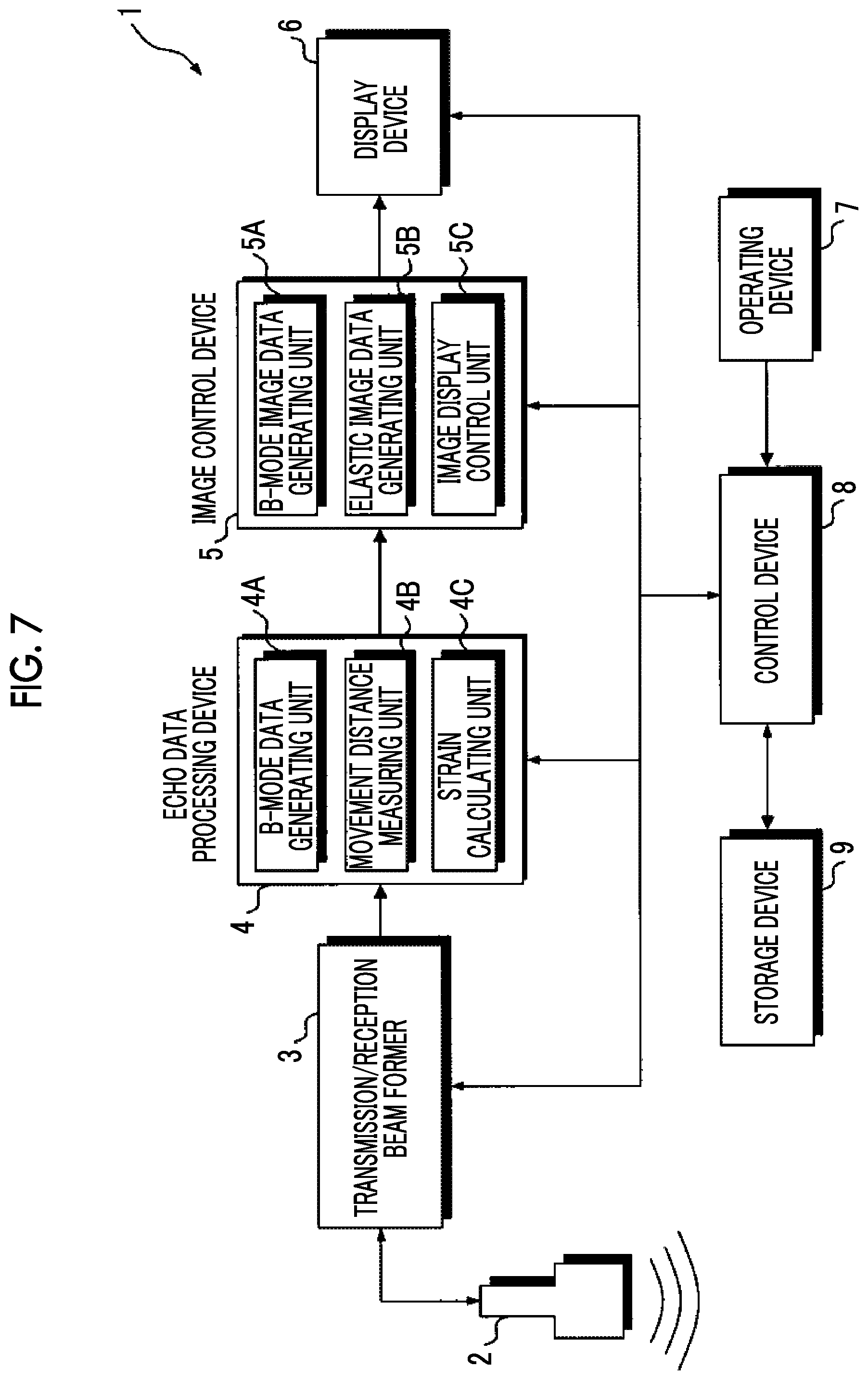 Patent US11771404 Figure 4 – Acoustic wave diagnostic apparatus and control method thereof