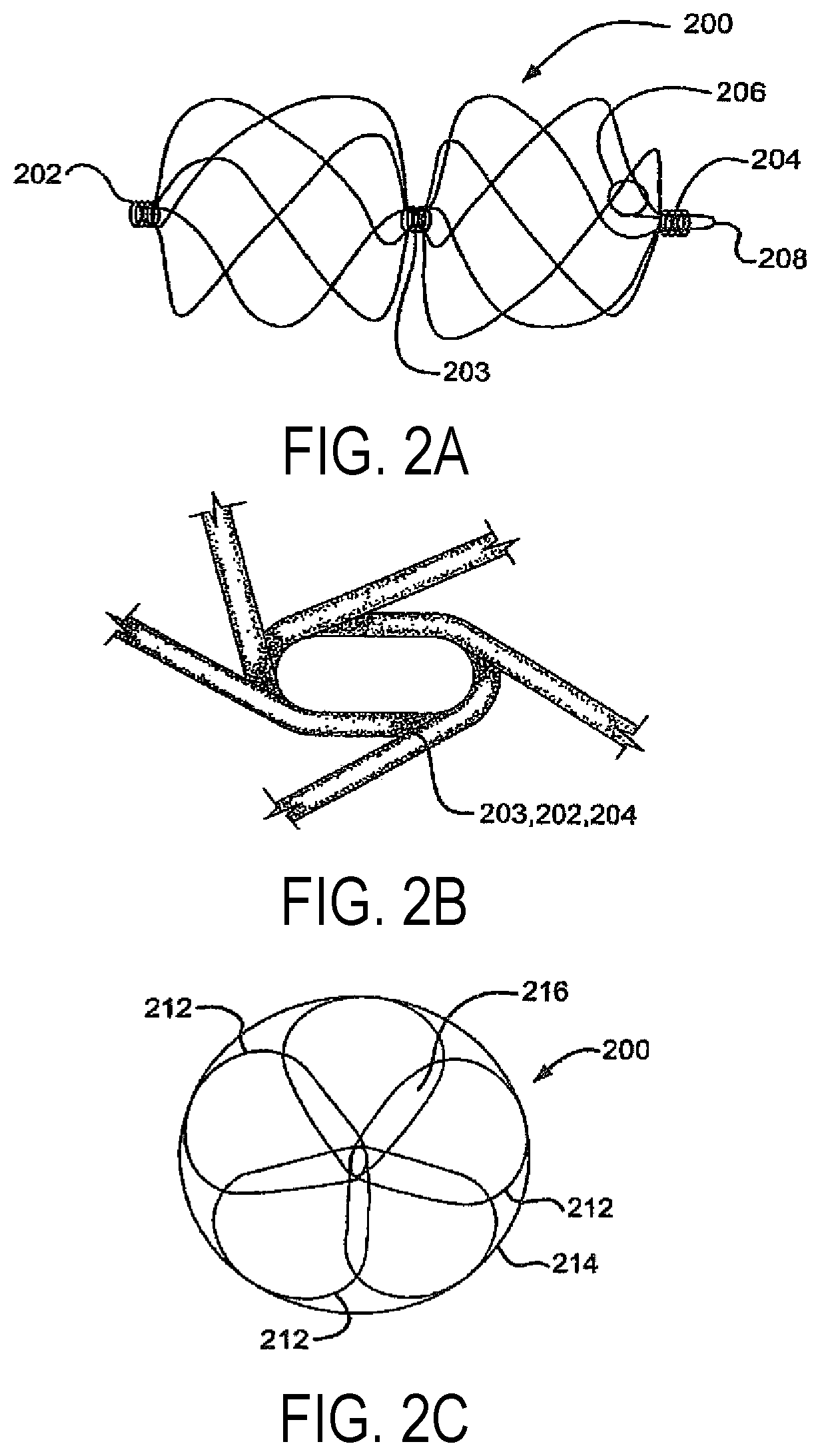 Patent US11771408 Figure 2 – Sealing device and delivery system