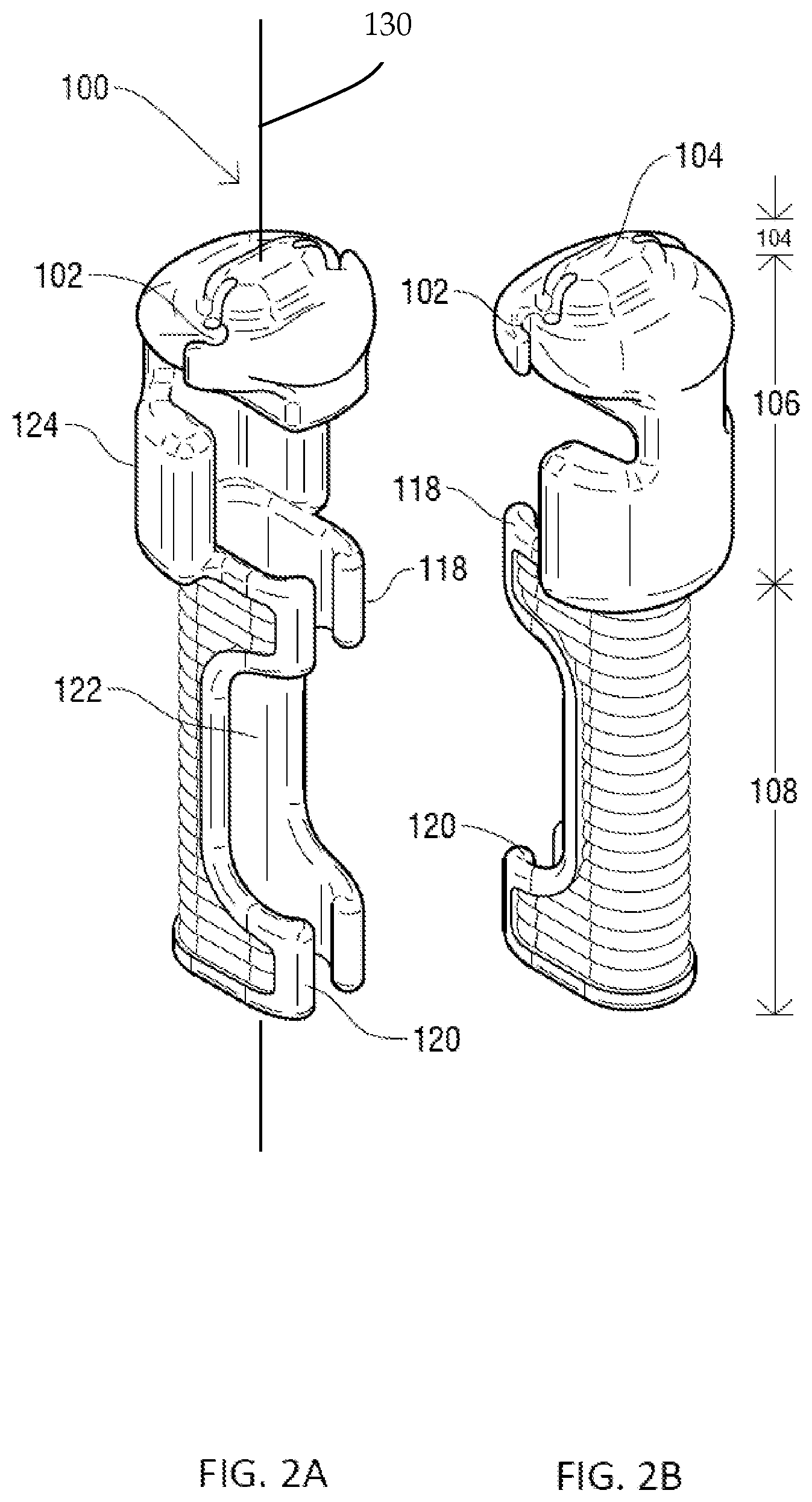 Patent US11771415 Figure 2 – Specialized knot pusher for surgical port closure and suturing devices