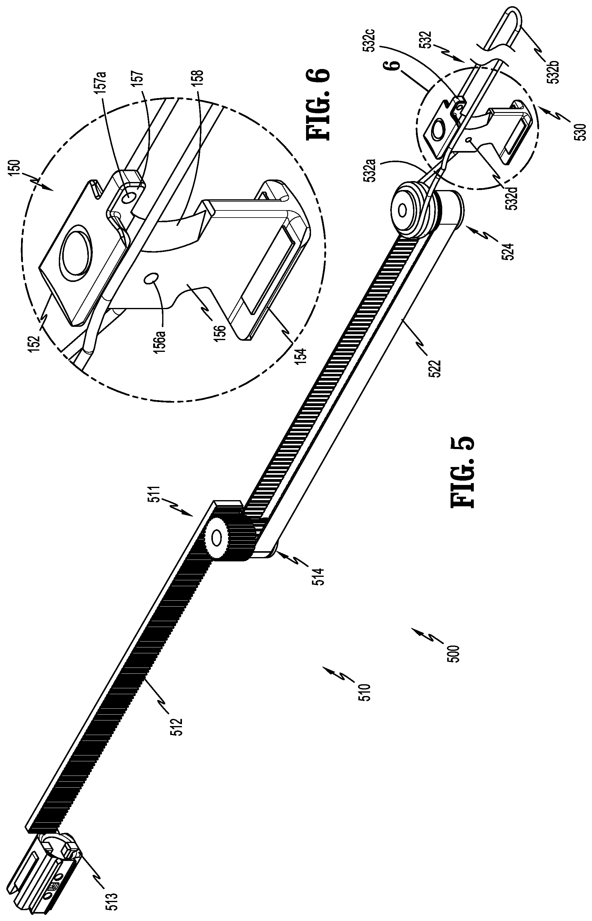 Patent US11771422 Figure 4 – Active roller assembly for use in articulating stapler