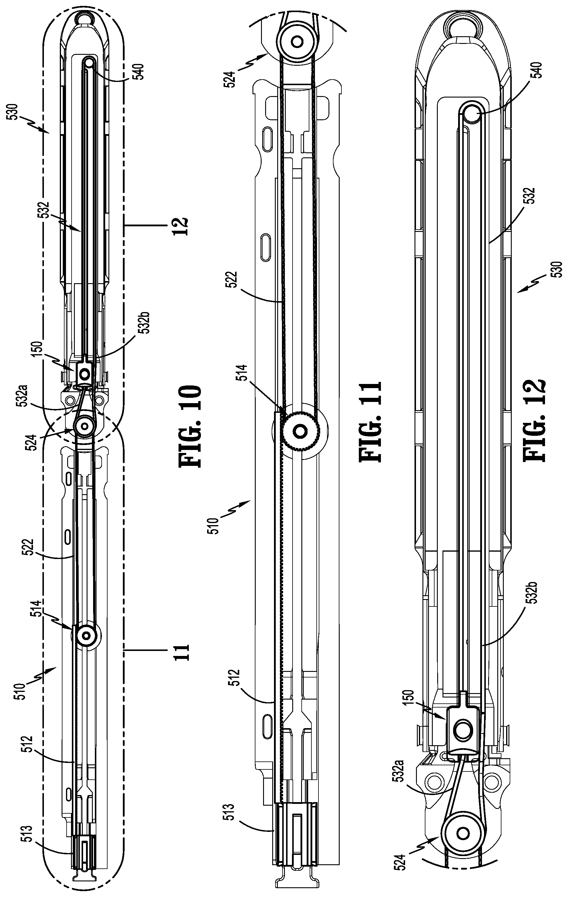 Patent US11771422 Figure 7 – Active roller assembly for use in articulating stapler