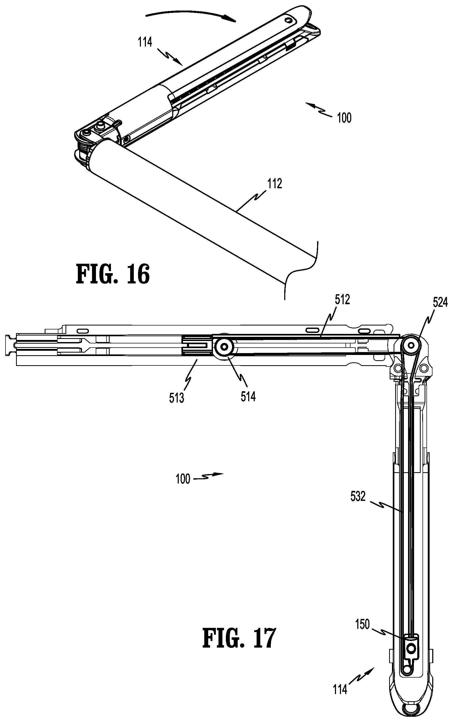 Patent US11771422 Figure 9 – Active roller assembly for use in articulating stapler