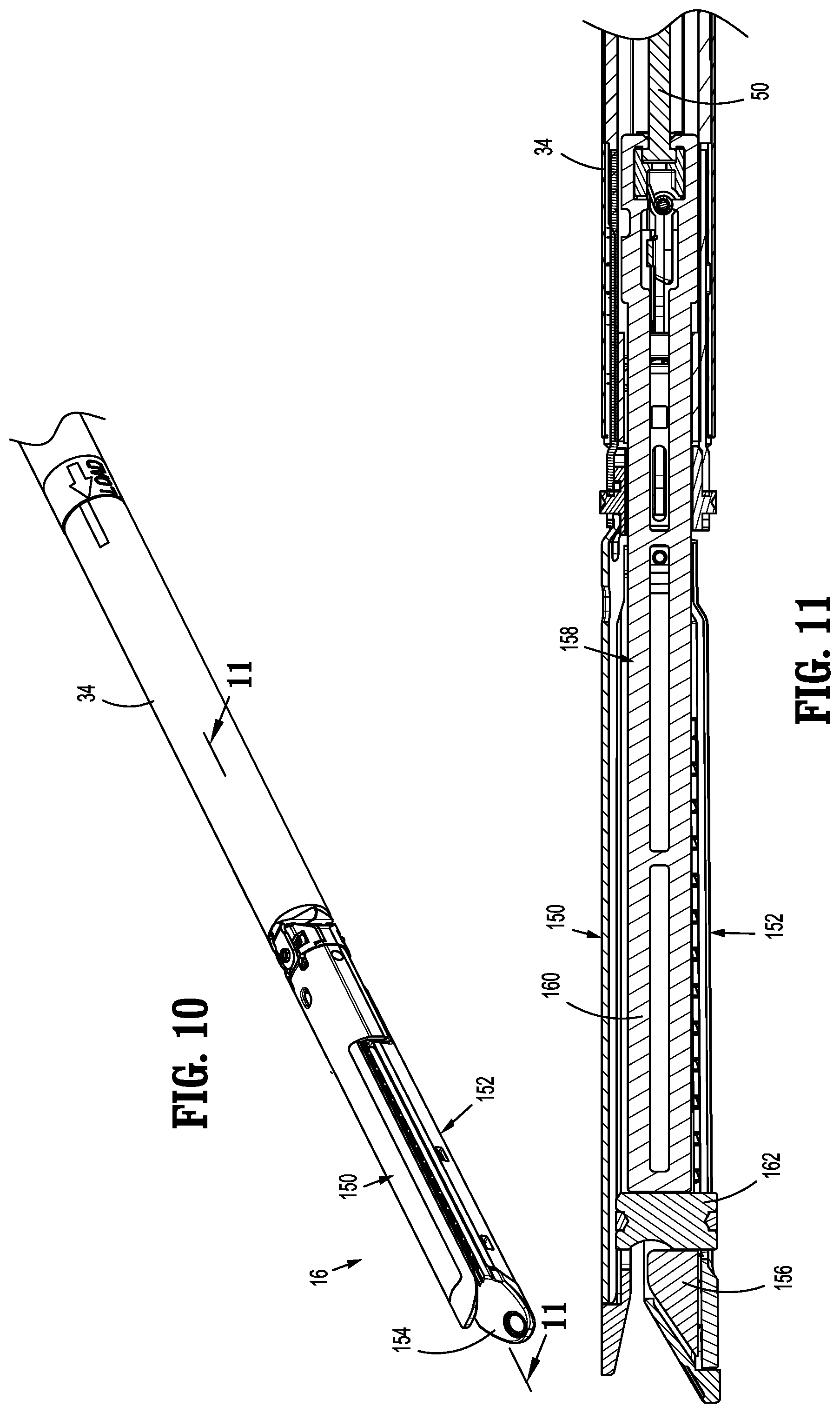 Patent US11771423 Figure 8 – Powered stapling device with manual retraction