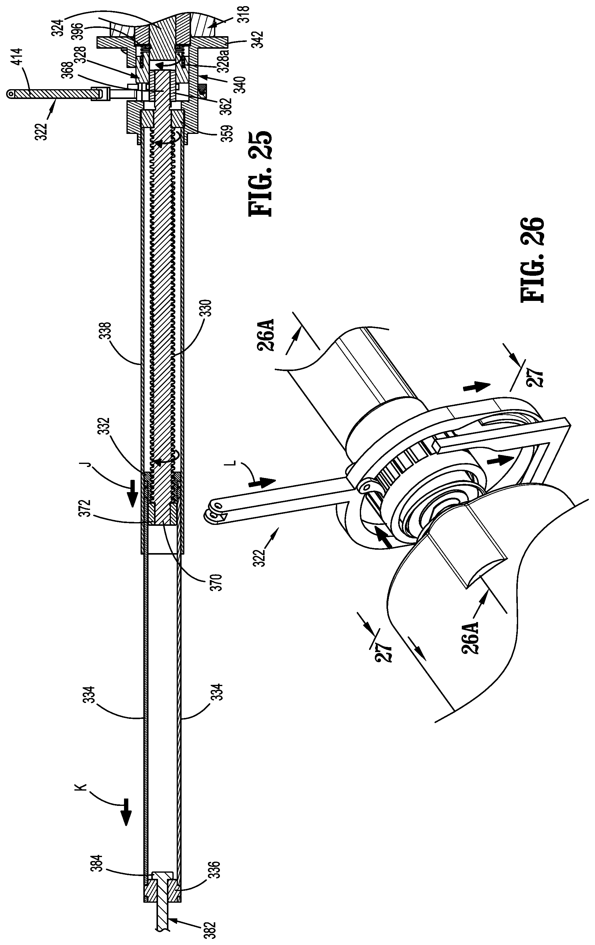 Patent US11771423 Figure 20 – Powered stapling device with manual retraction