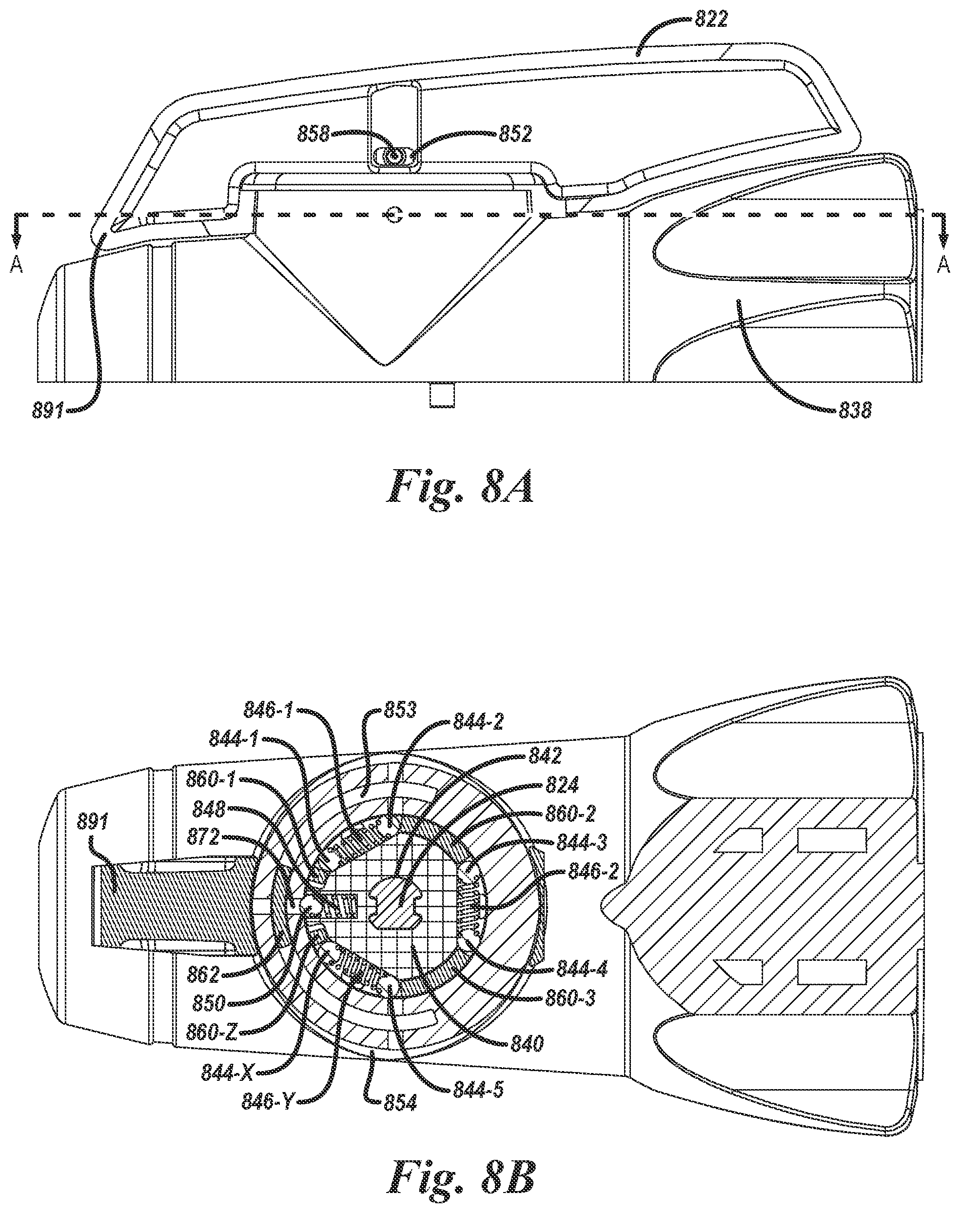 Patent US11771424 Figure 7 – Surgical handle articulation assemblies