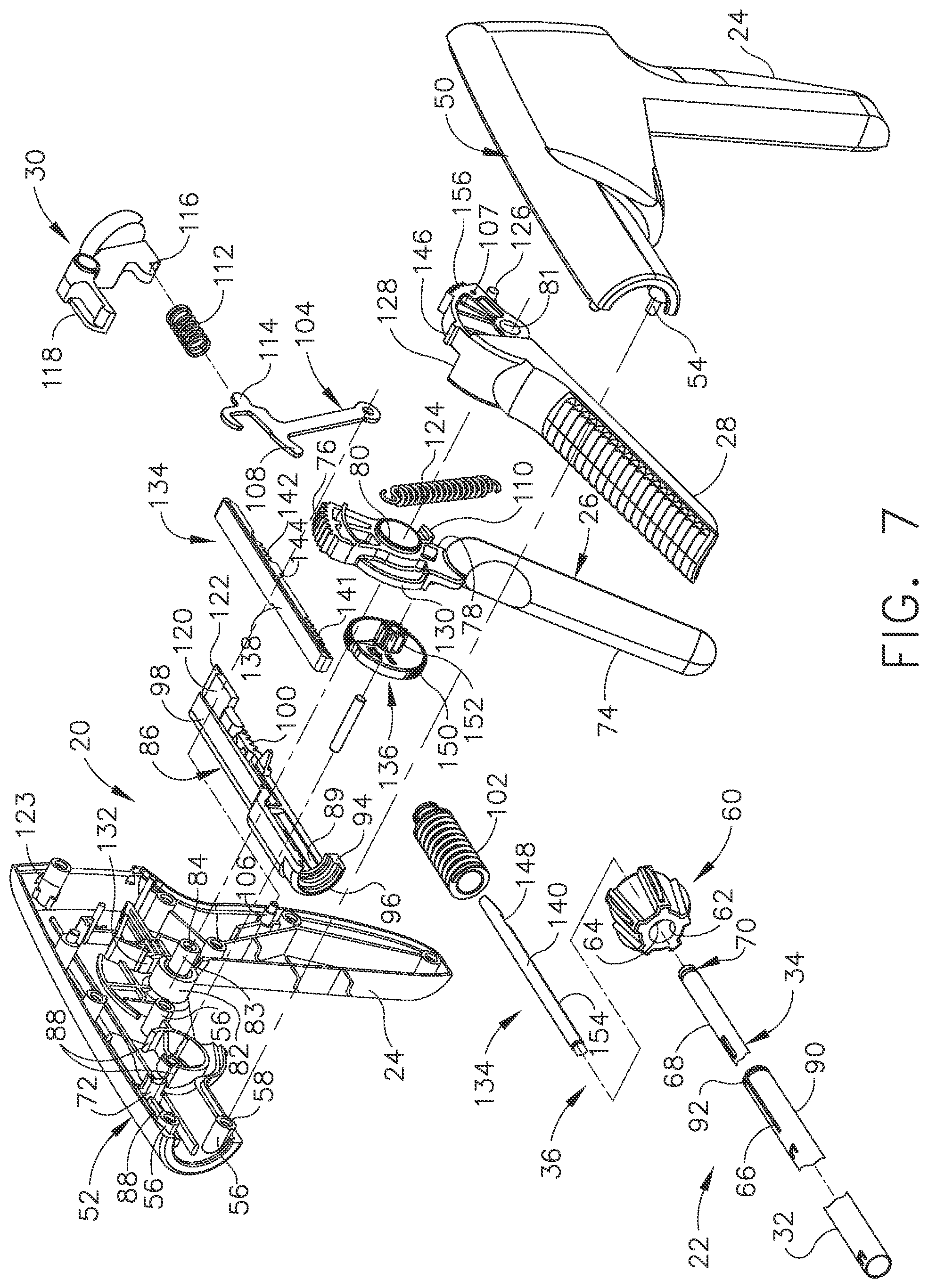 Patent US11771425 Figure 5 – Stapling assembly for forming staples to different formed heights