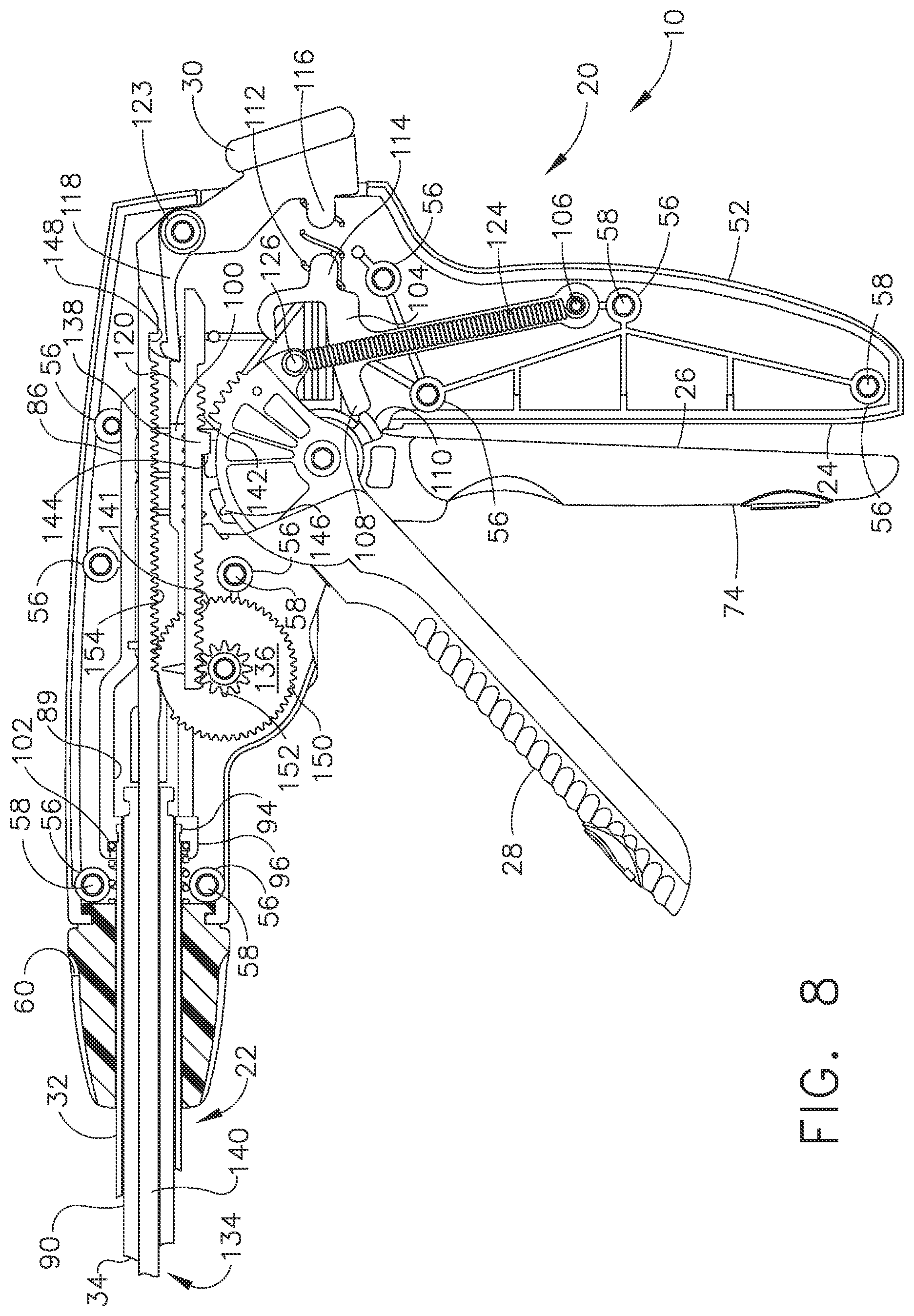 Patent US11771425 Figure 6 – Stapling assembly for forming staples to different formed heights