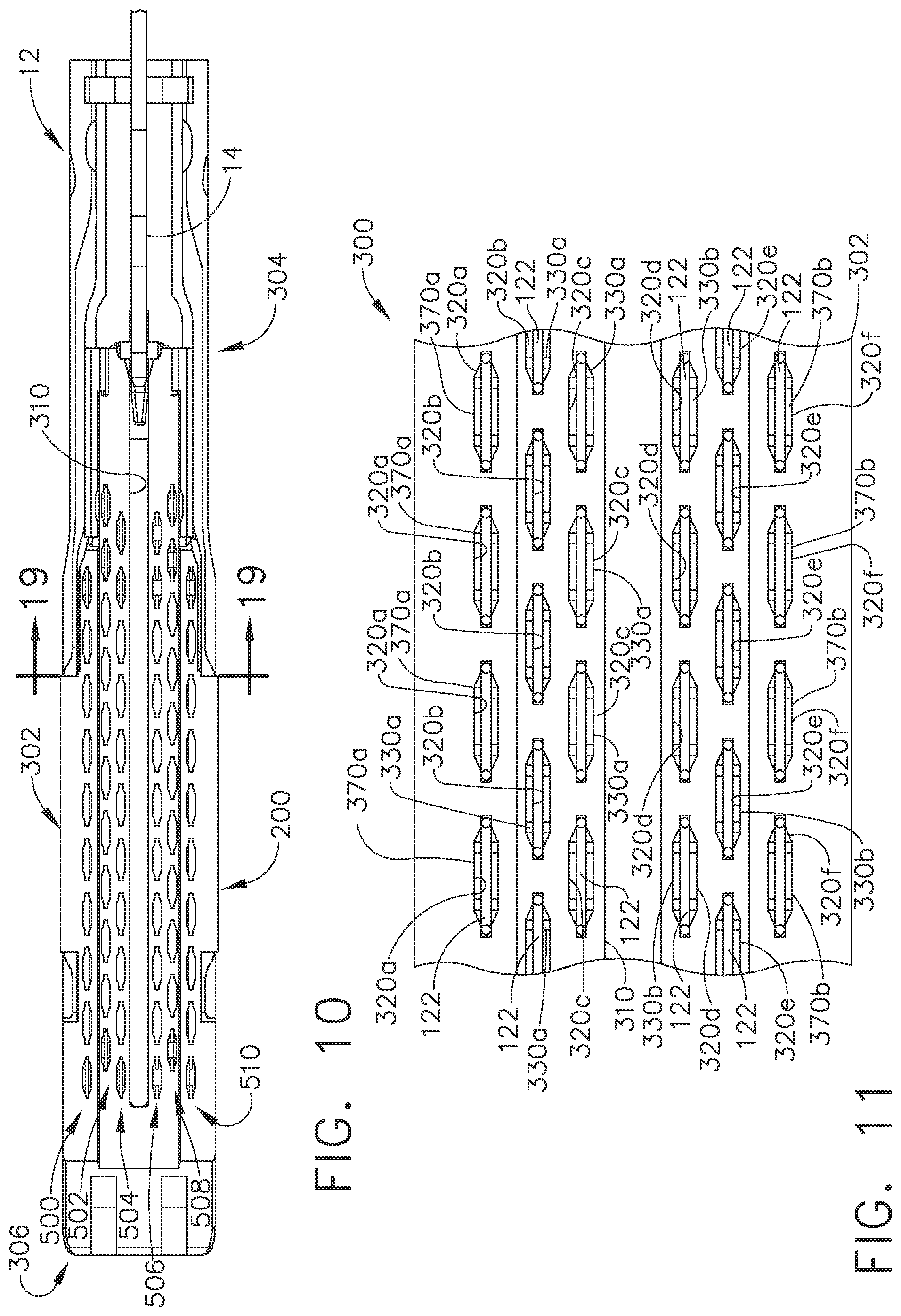 Patent US11771425 Figure 8 – Stapling assembly for forming staples to different formed heights