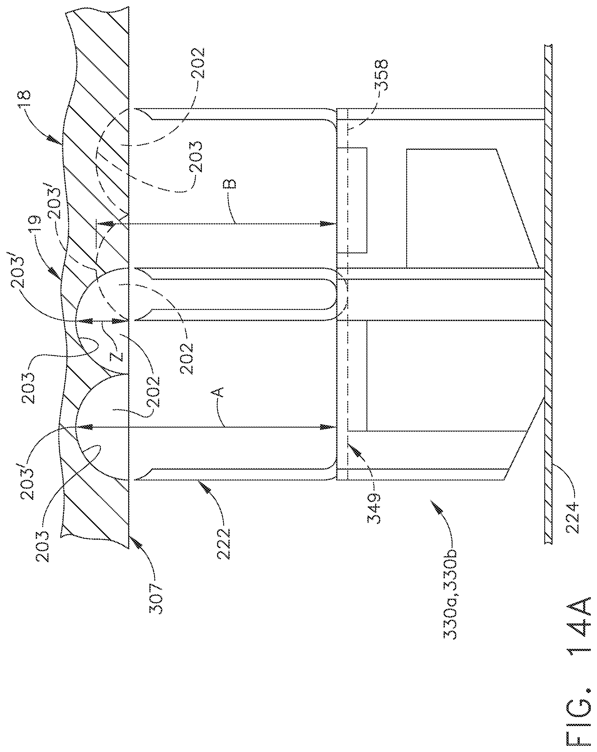 Patent US11771425 Figure 10 – Stapling assembly for forming staples to different formed heights